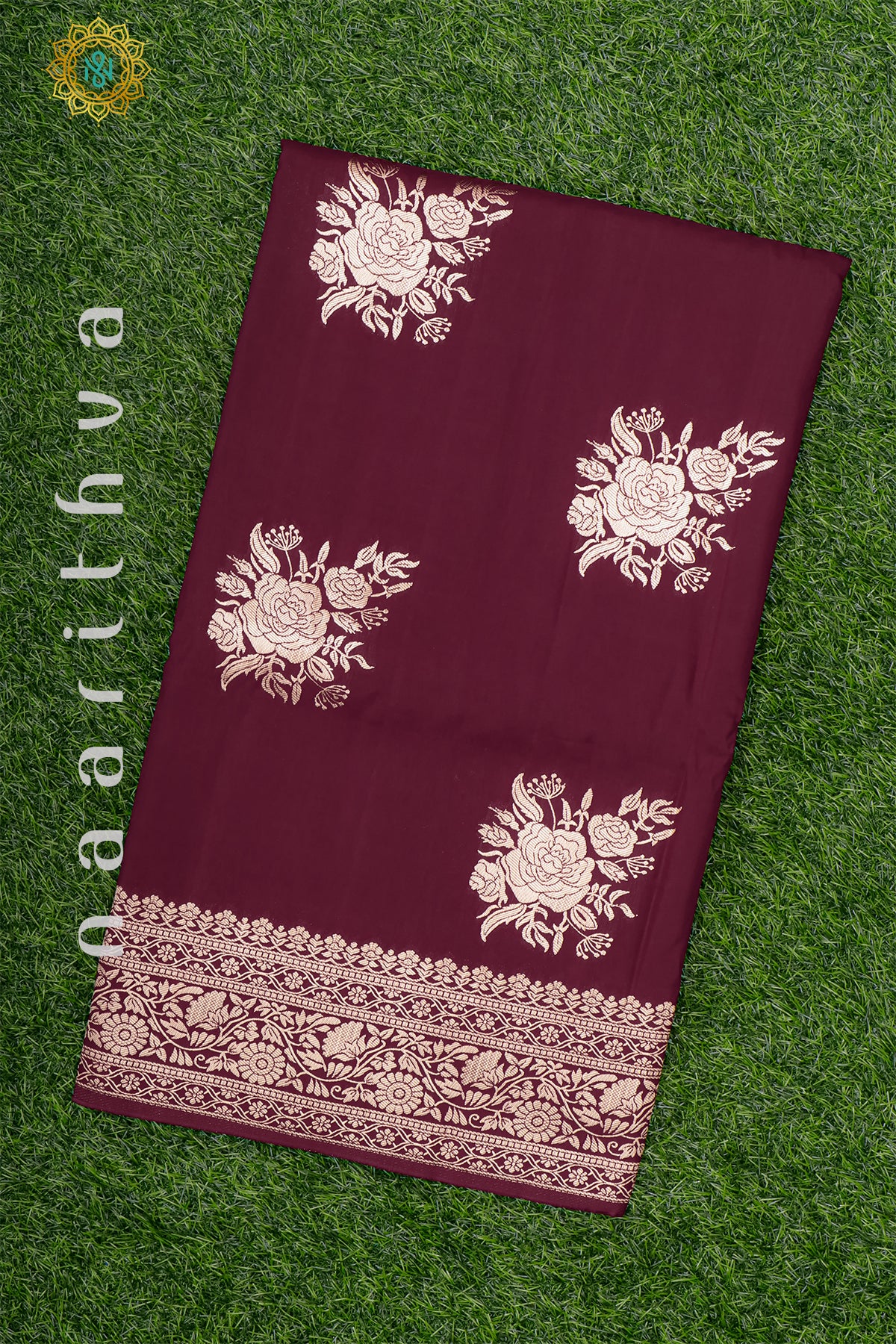 MAROON - DOLA SILK