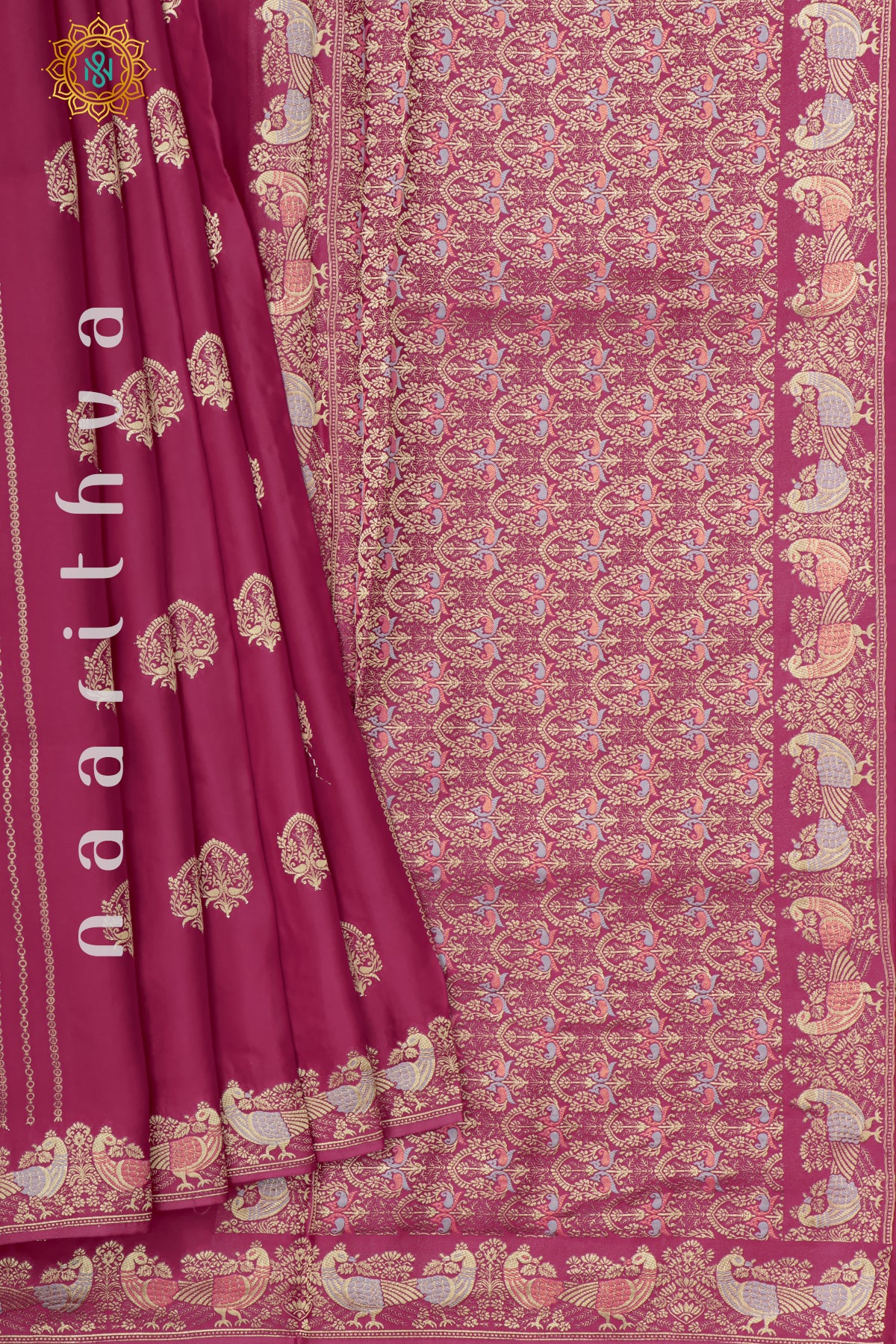 PINK - BANARASI SATIN