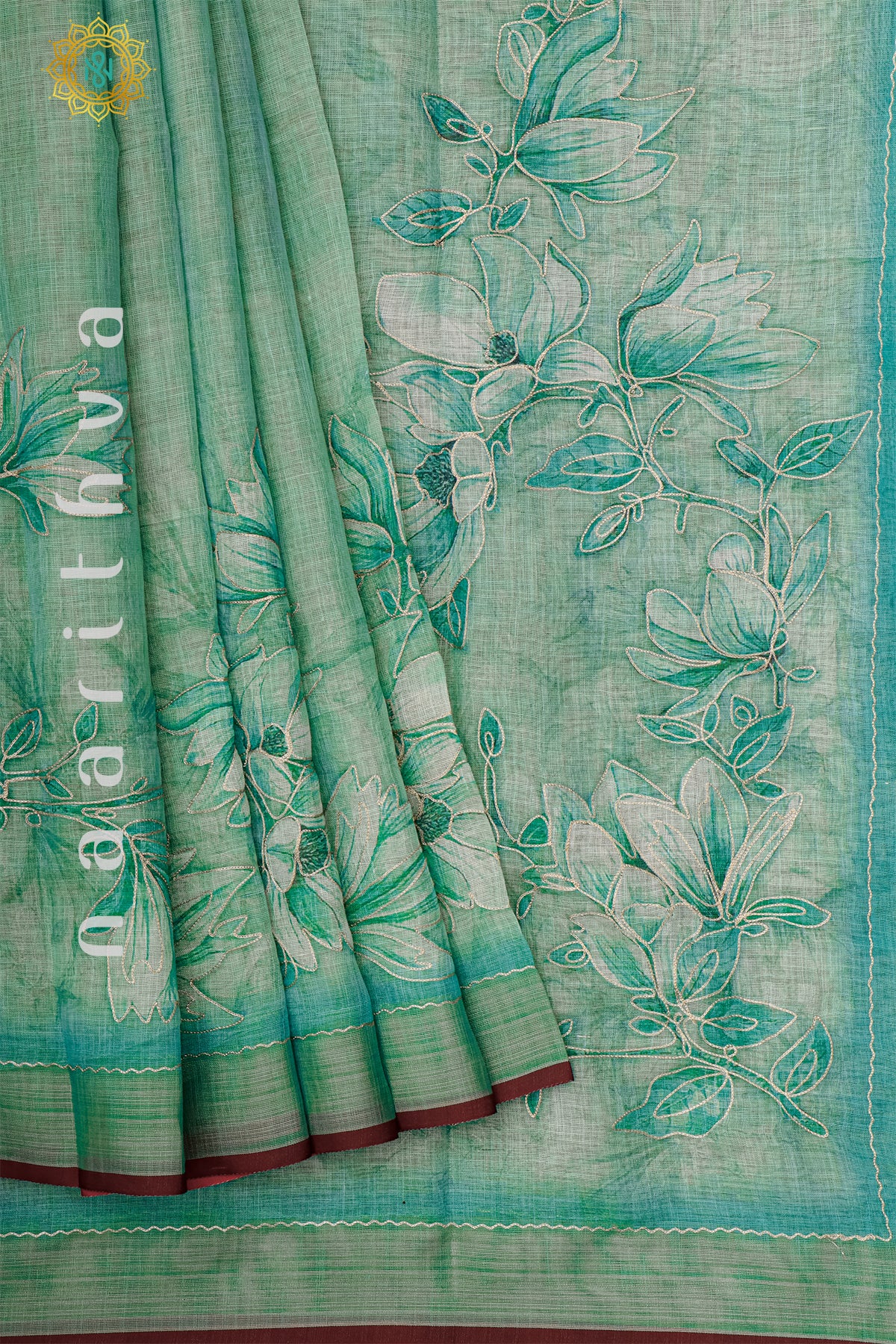 AQUA GREEN - LINEN TISSUE