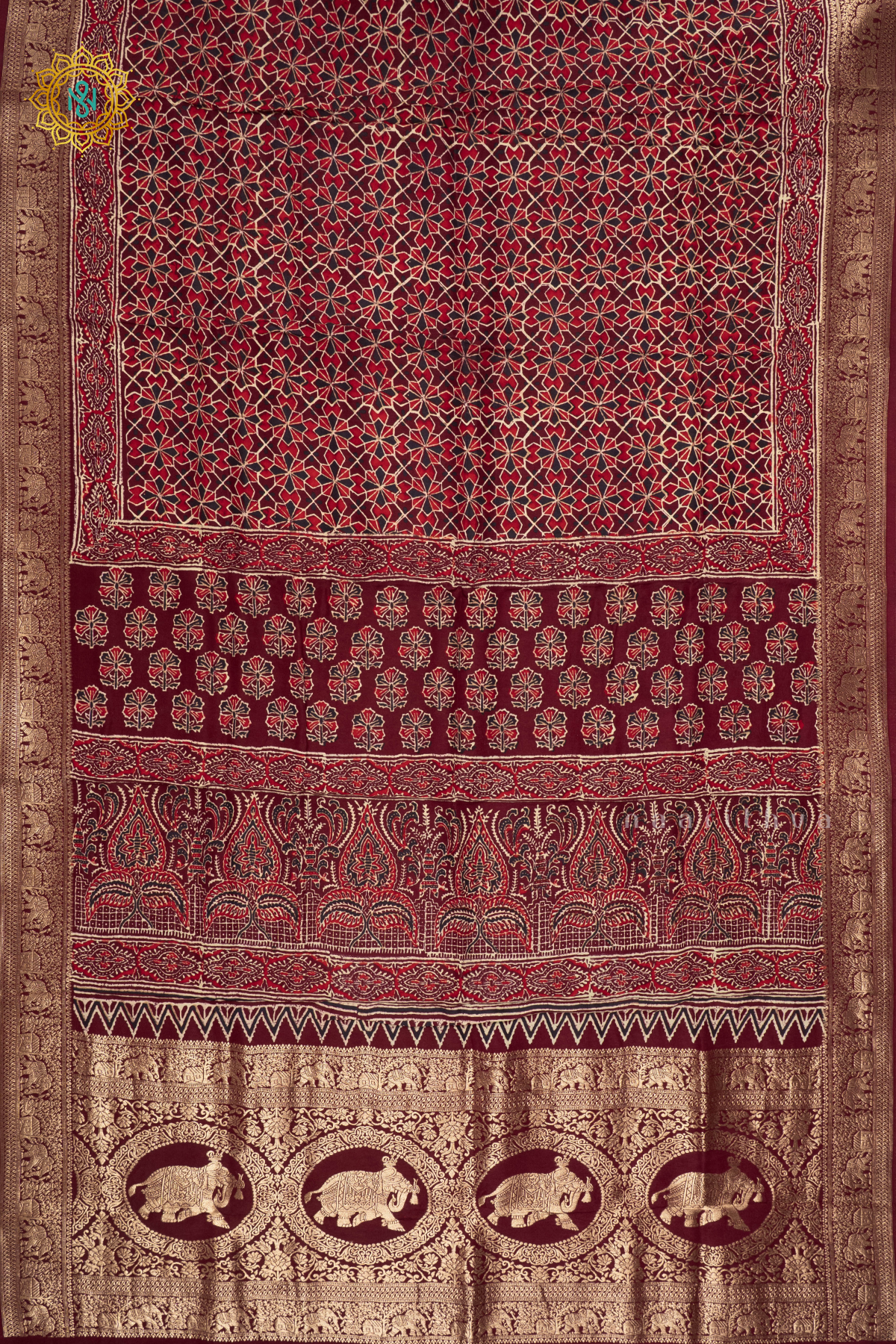 MAROON - DOLA SILK