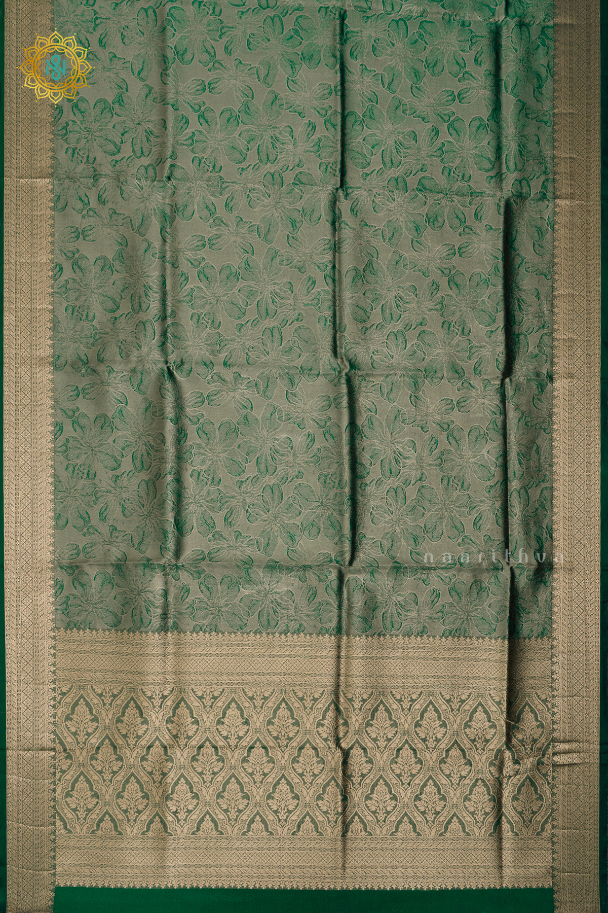 BOTTLE GREEN - SEMI TISSUE