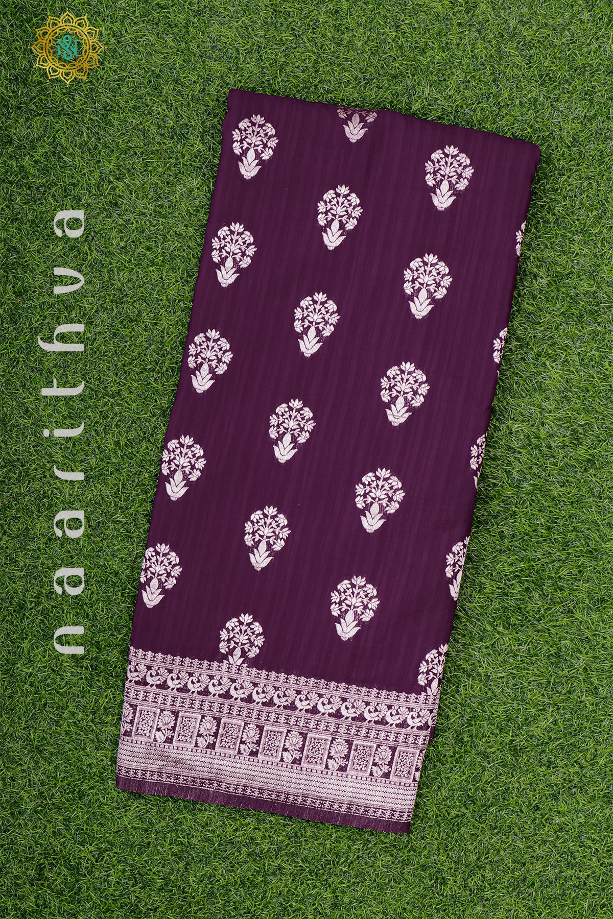 WINE - SEMI TUSSAR GEORGETTE