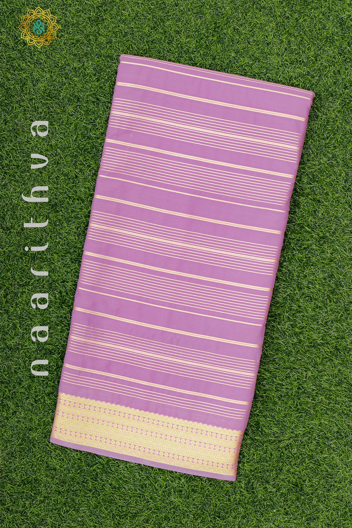 LAVENDER - SEMI MYSORE CREPE SILK