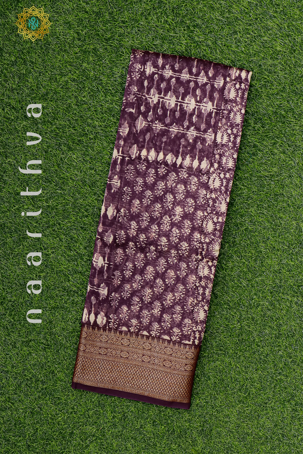 PLUM - CHANDERI SILK COTTON