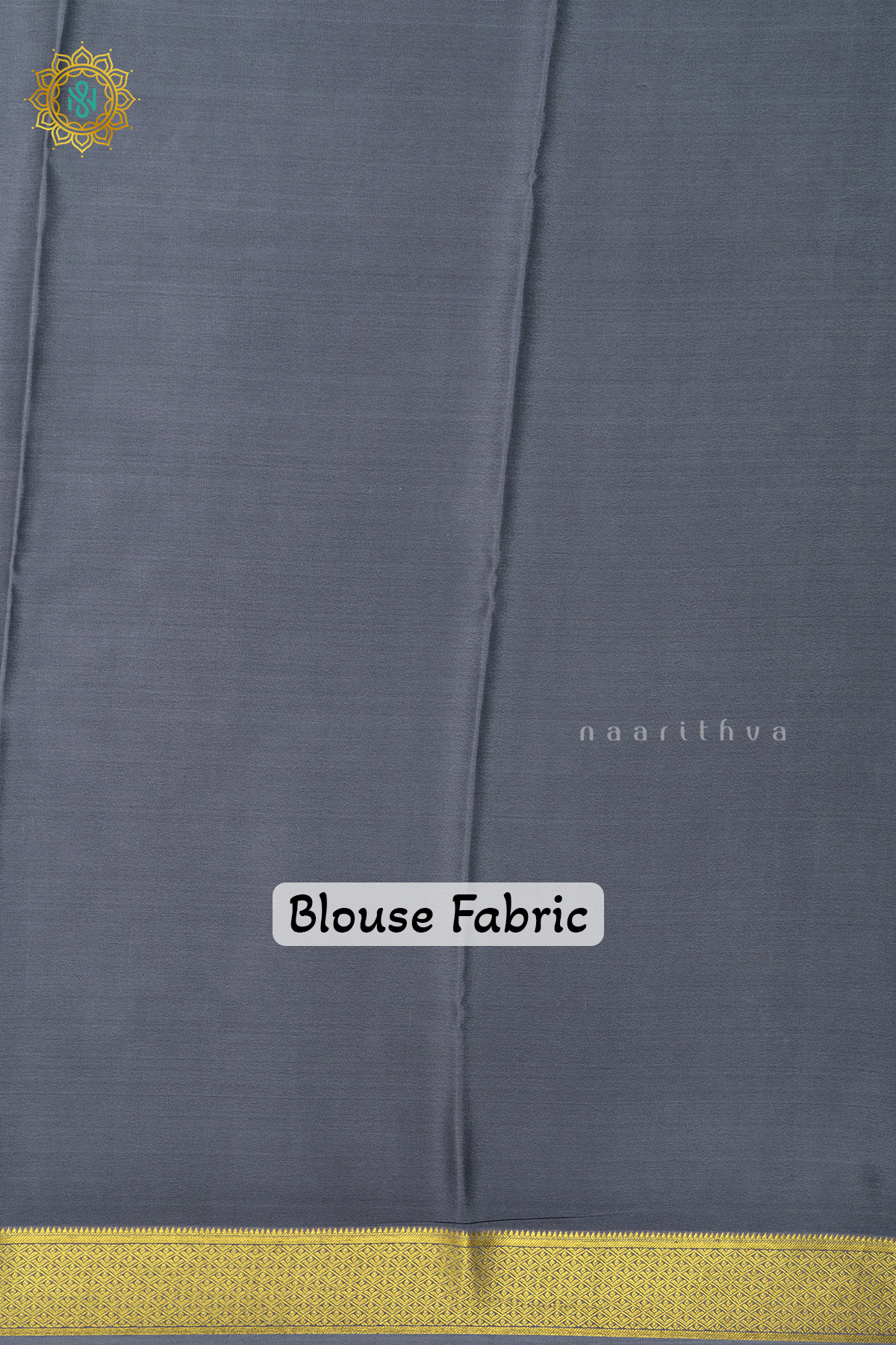 ELEPHANT GREY - PURE MYSORE CREPE SILK
