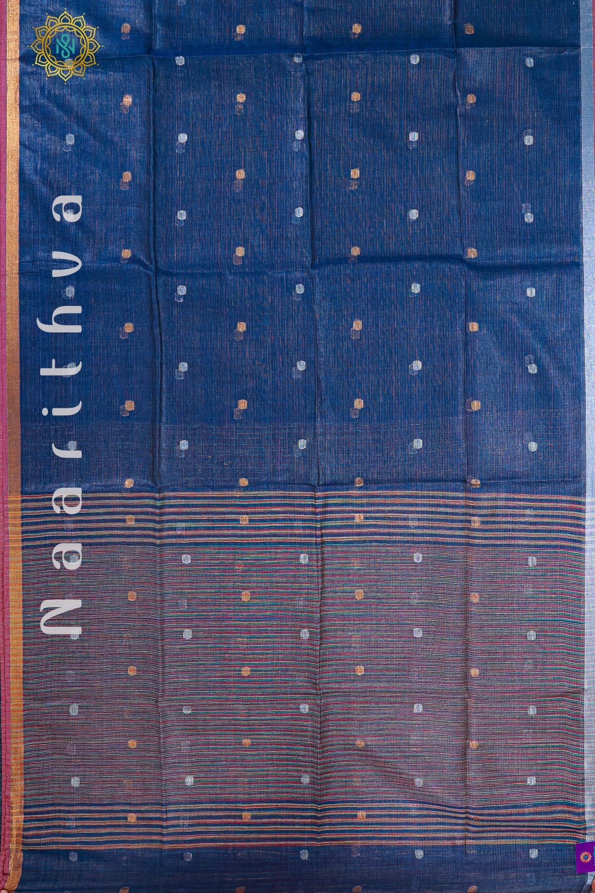 BLUE - PURE LINEN