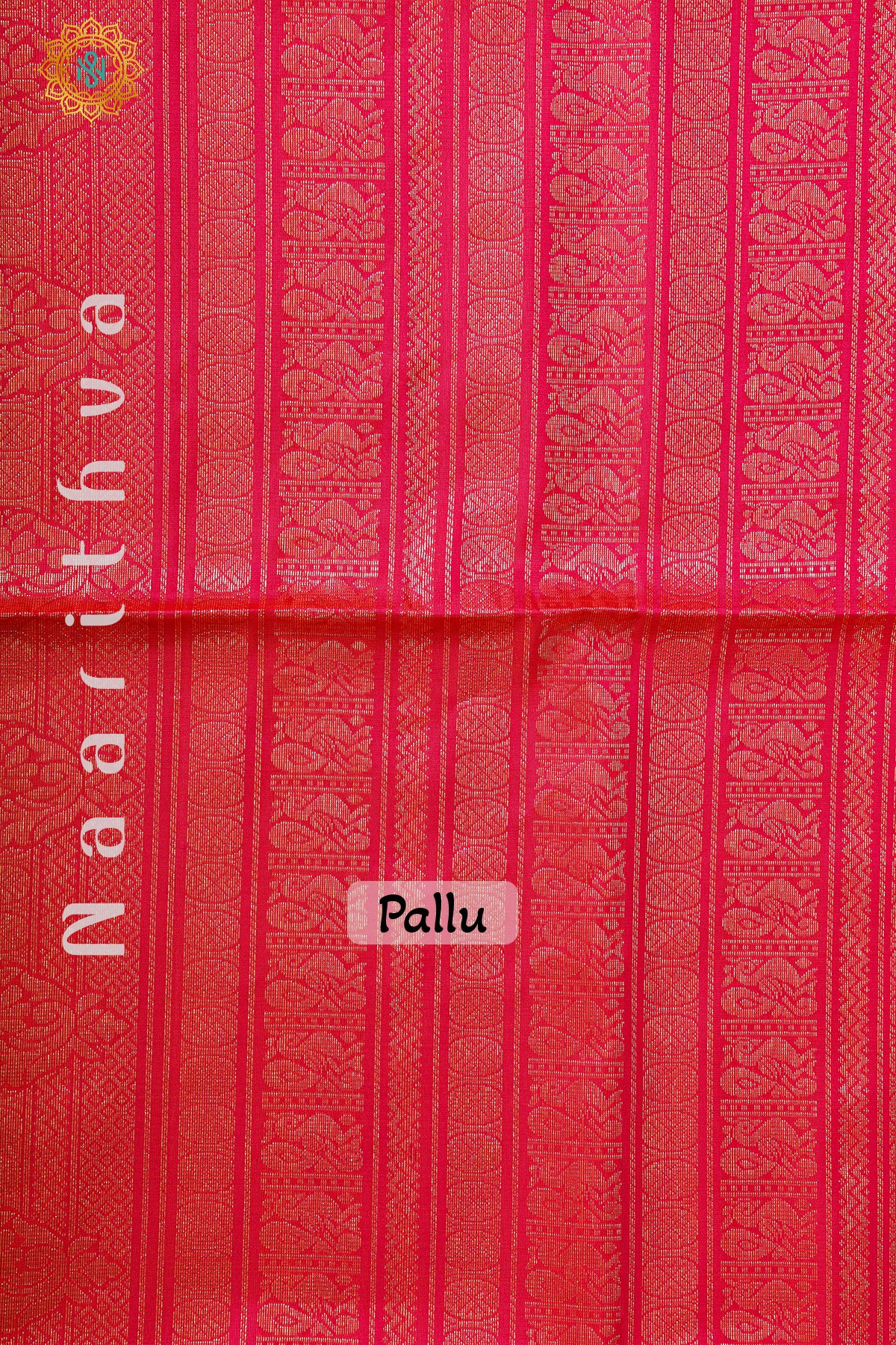 GREEN WITH ORANGISH PINK - PURE KANJIVARAM SOFT SILK