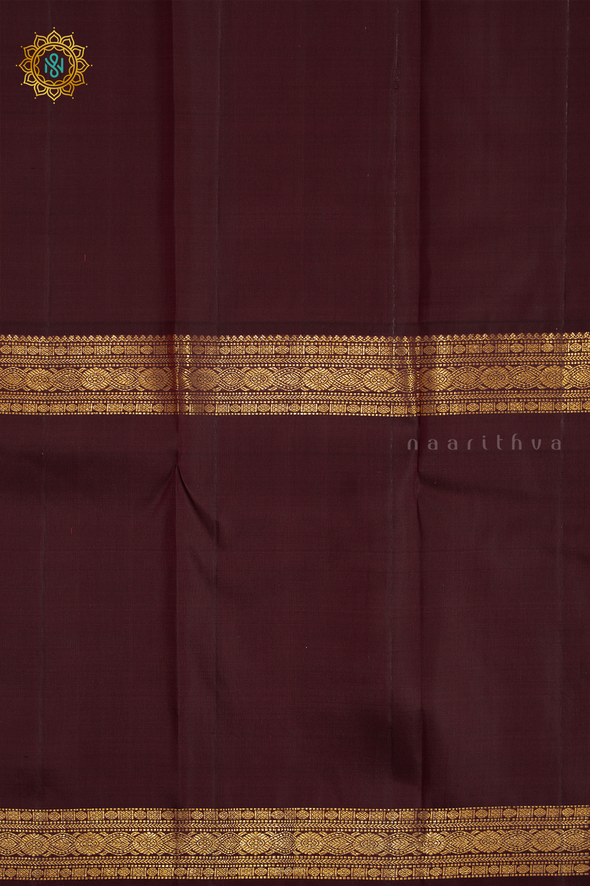 YELLOW WITH MAROON & GREEN - PURE KANJIVARAM SILK