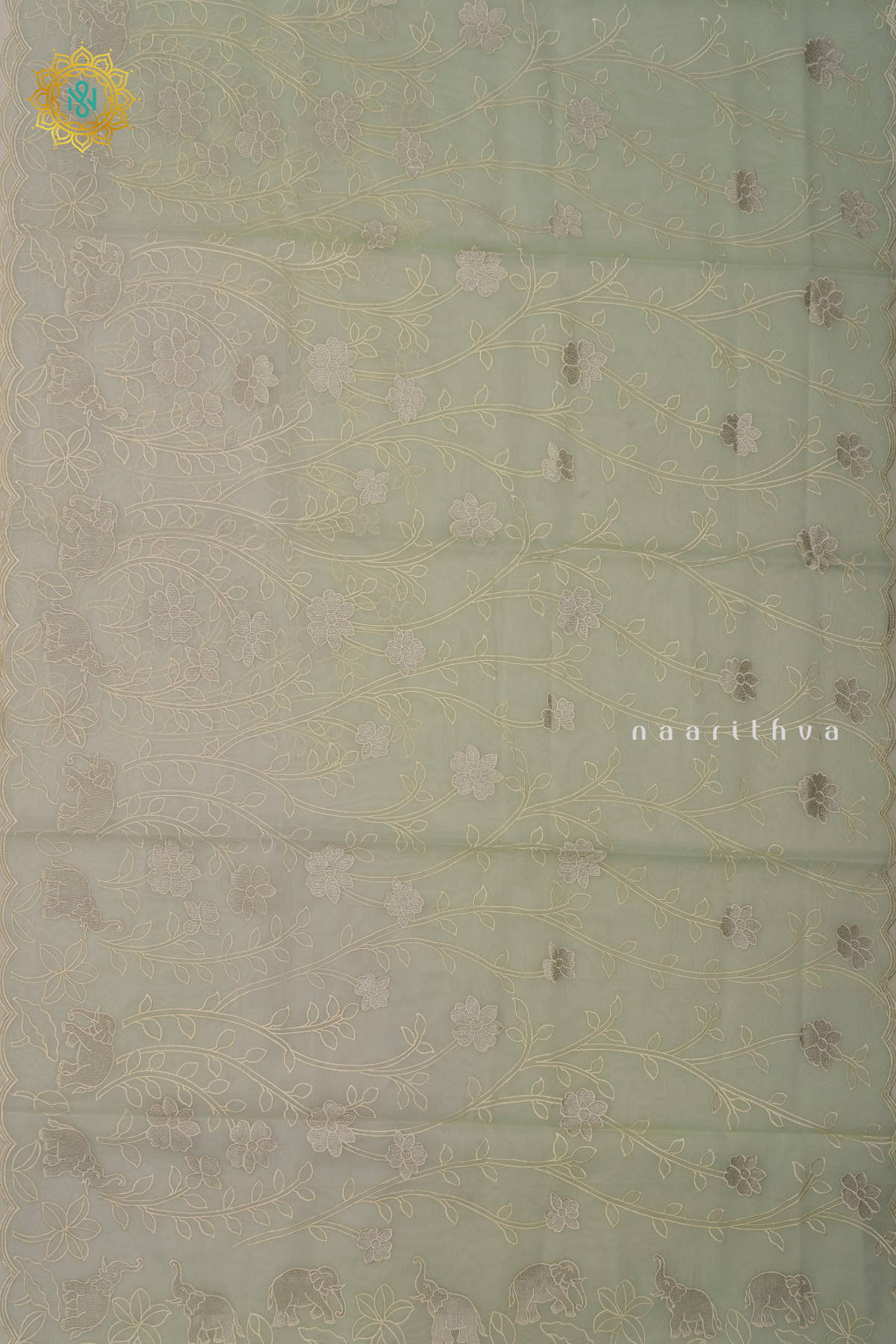 GREEN - ORGANZA