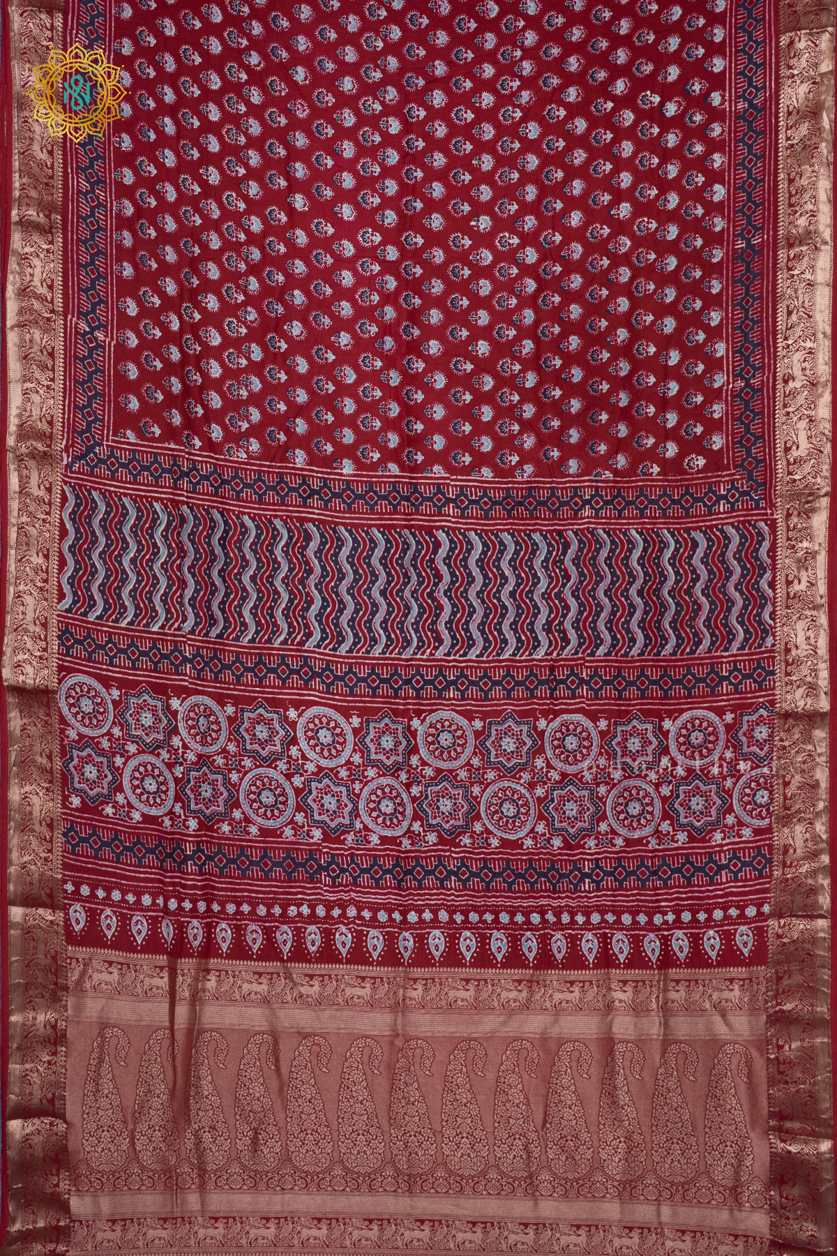 MAROON - DOLA SILK