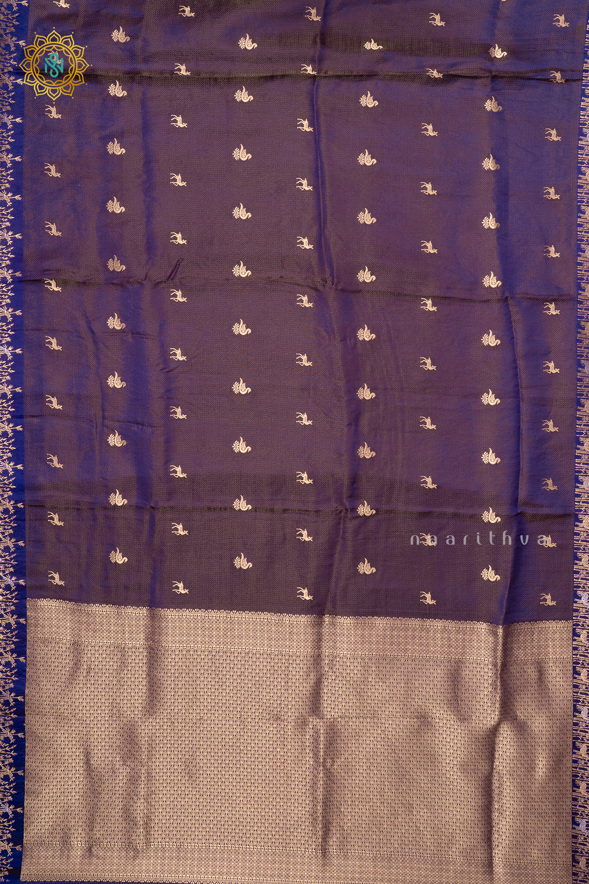 PURPLE - SATIN CREPE