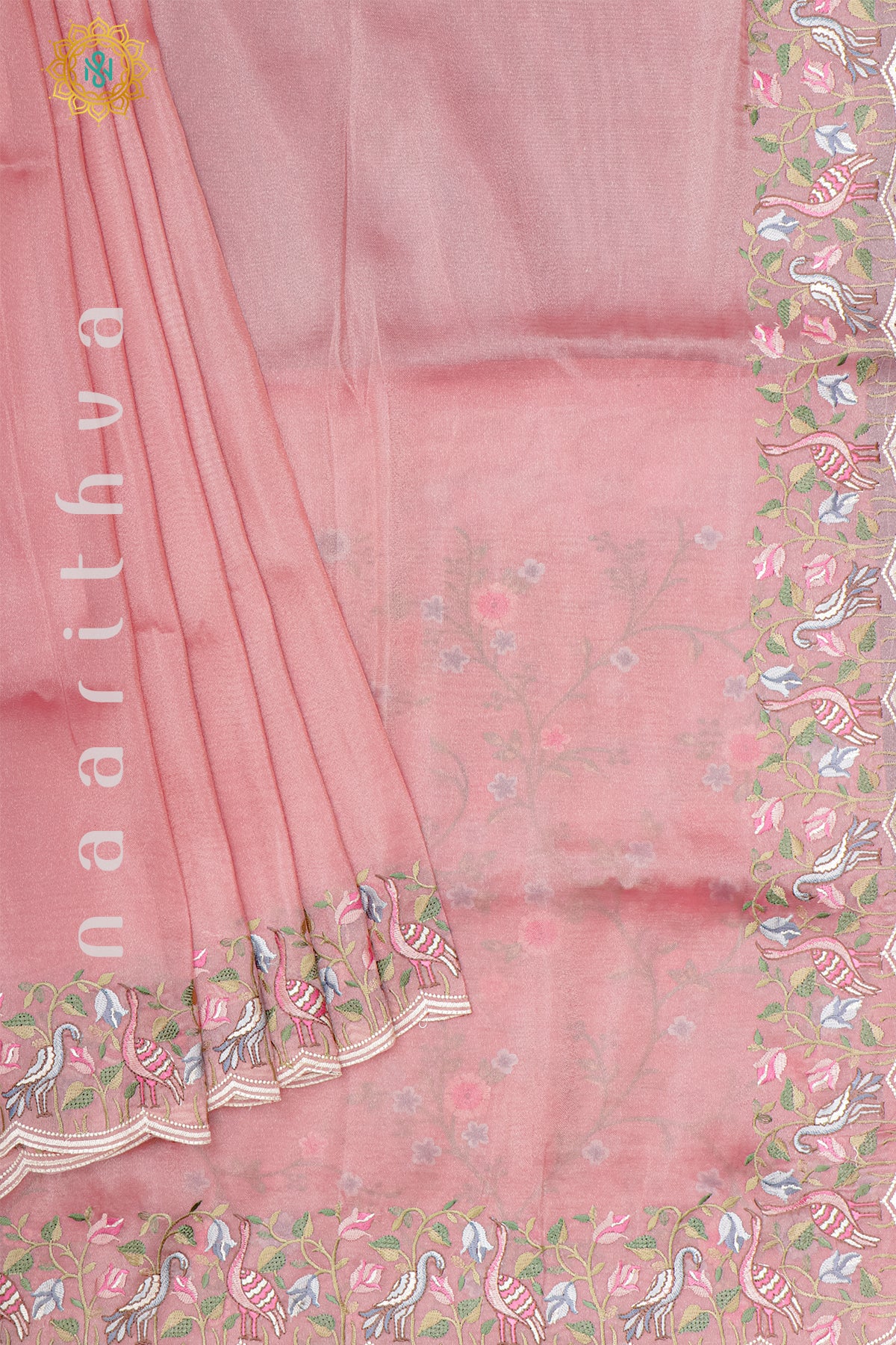 LIGHT PINK - TISSUE ORGANZA