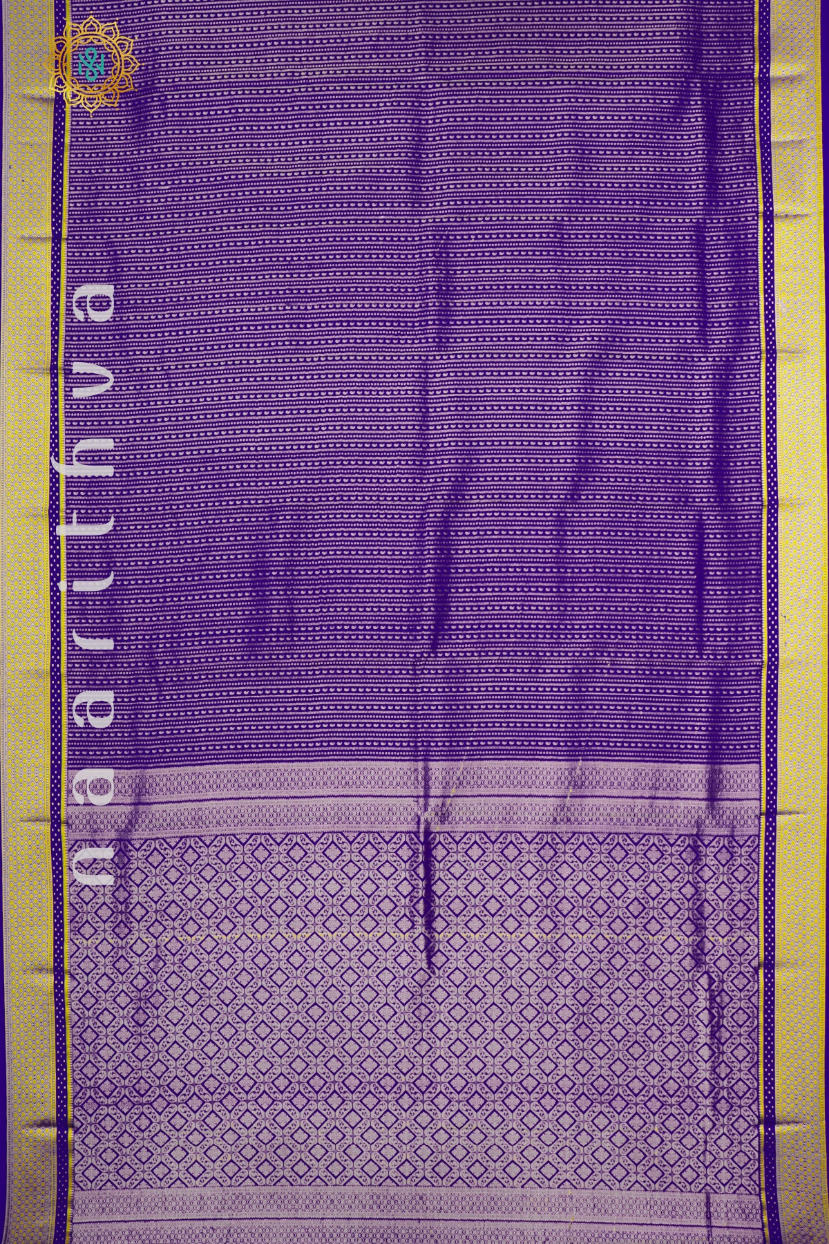 VIOLET - PURE MYSORE CREPE SILK