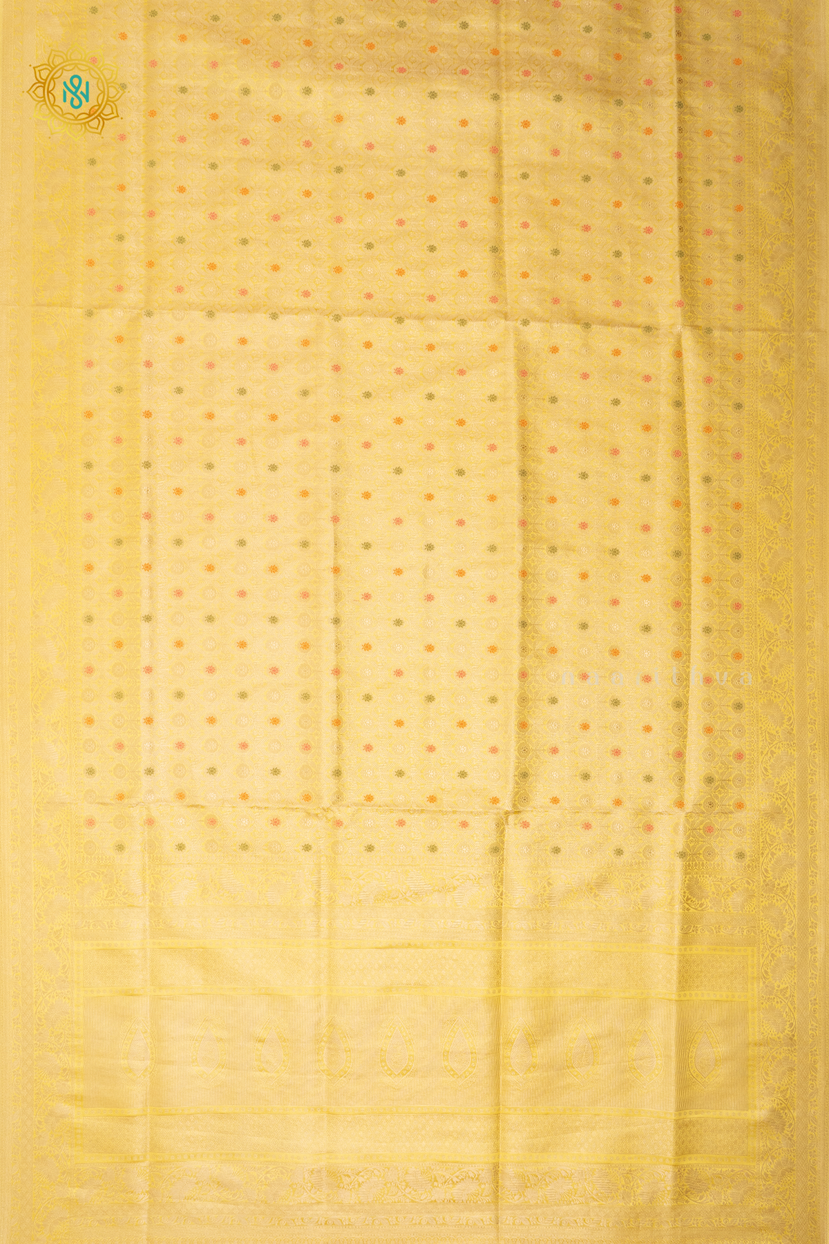 YELLOW - SEMI KATAN BANARASI