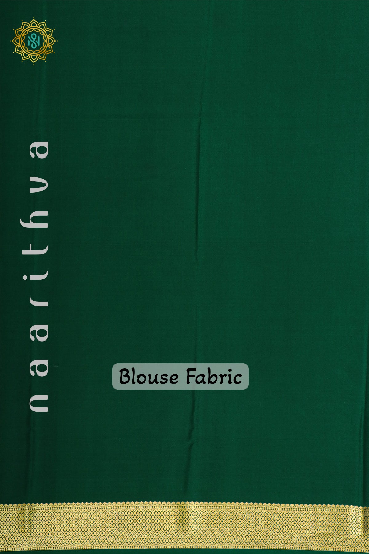 MAUVE WITH BOTTLE GREEN - PURE MYSORE CREPE SILK