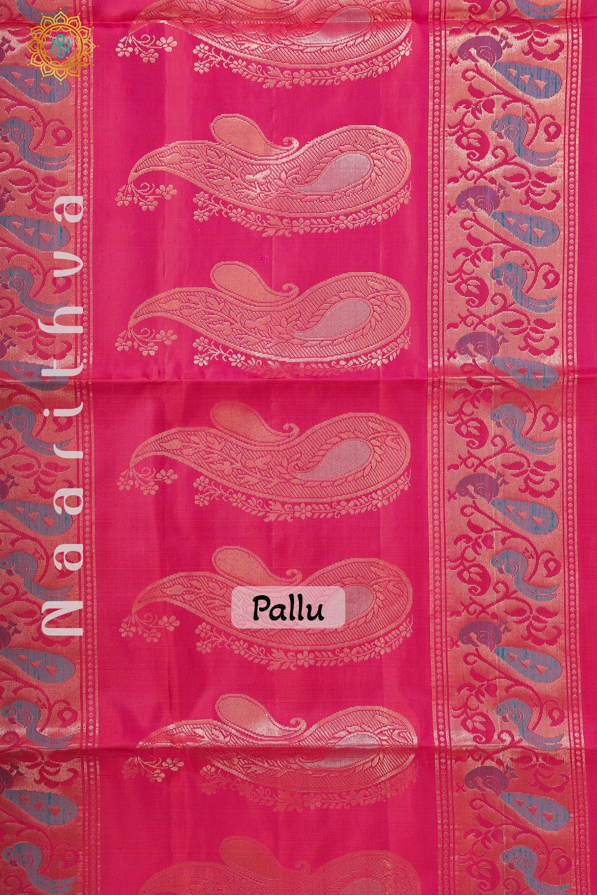 GREEN WITH PINK - PURE KANJIVARAM SOFT SILK