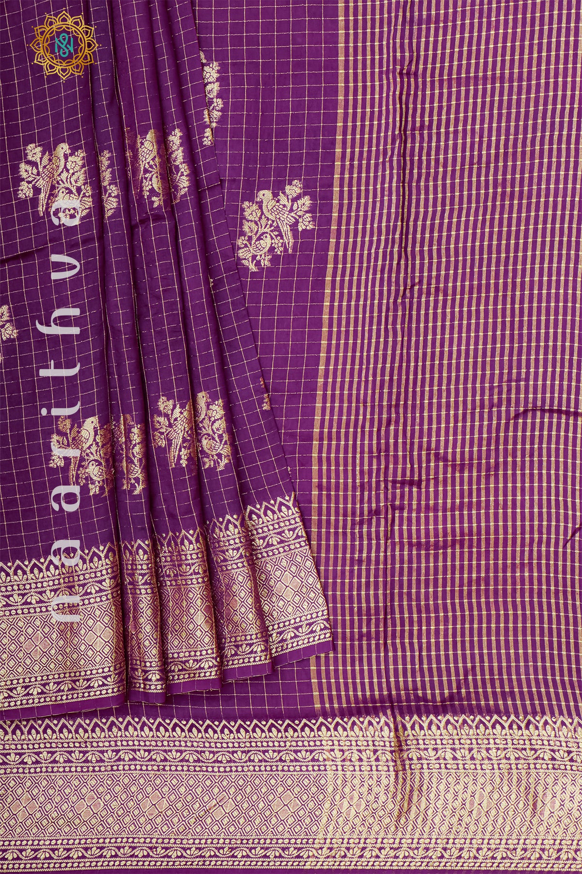 MAGENTA WITH YELLOW - DOLA SILK