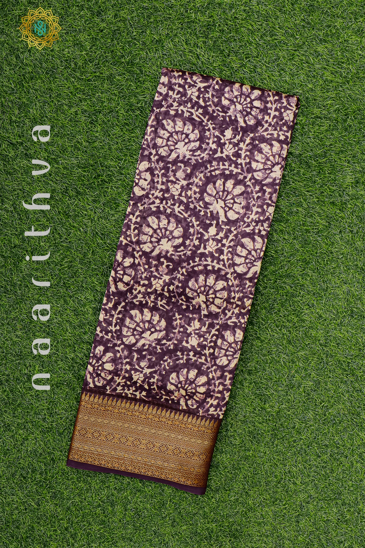 PLUM - CHANDERI SILK COTTON