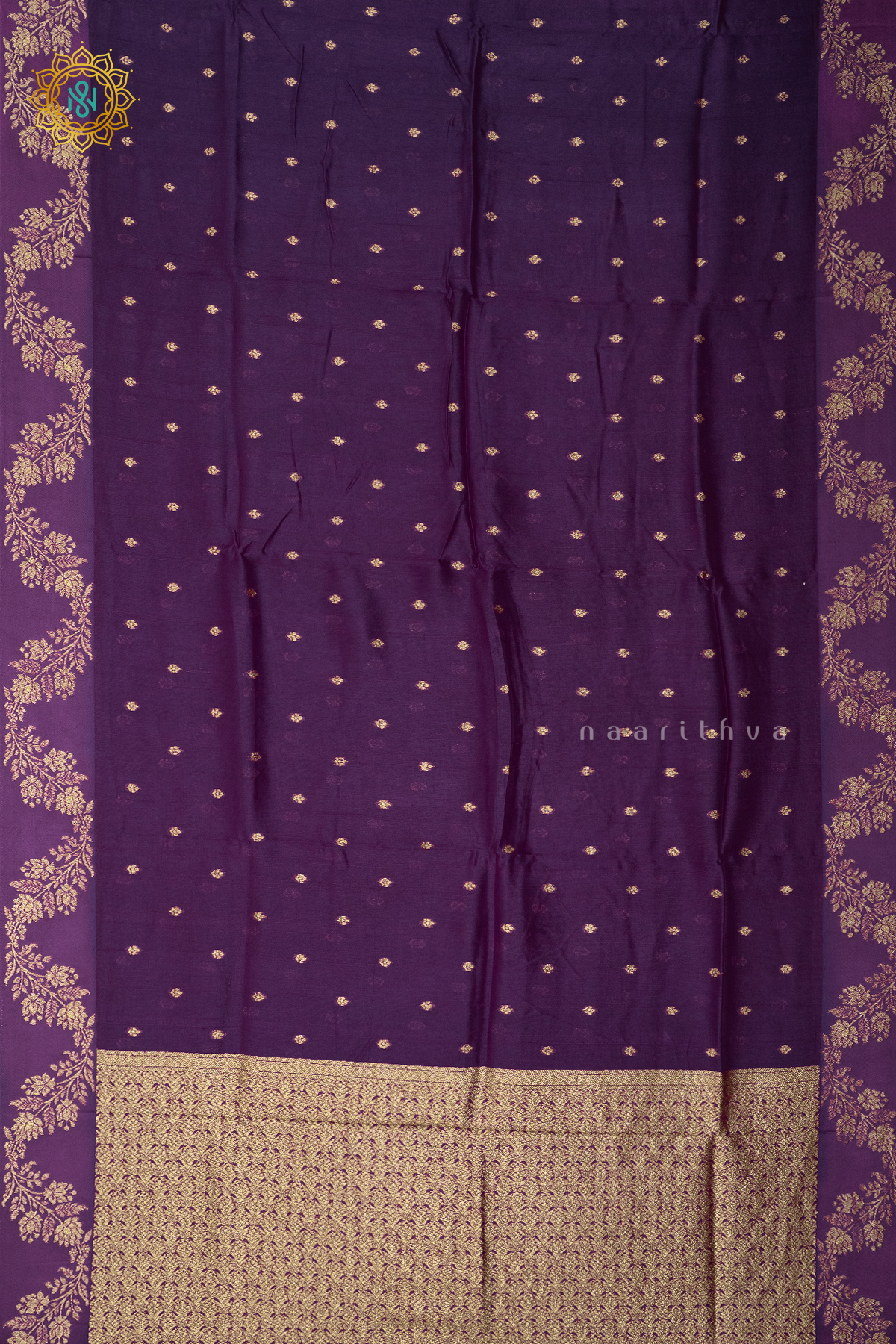 MAGENTA - SEMI TUSSAR SILK