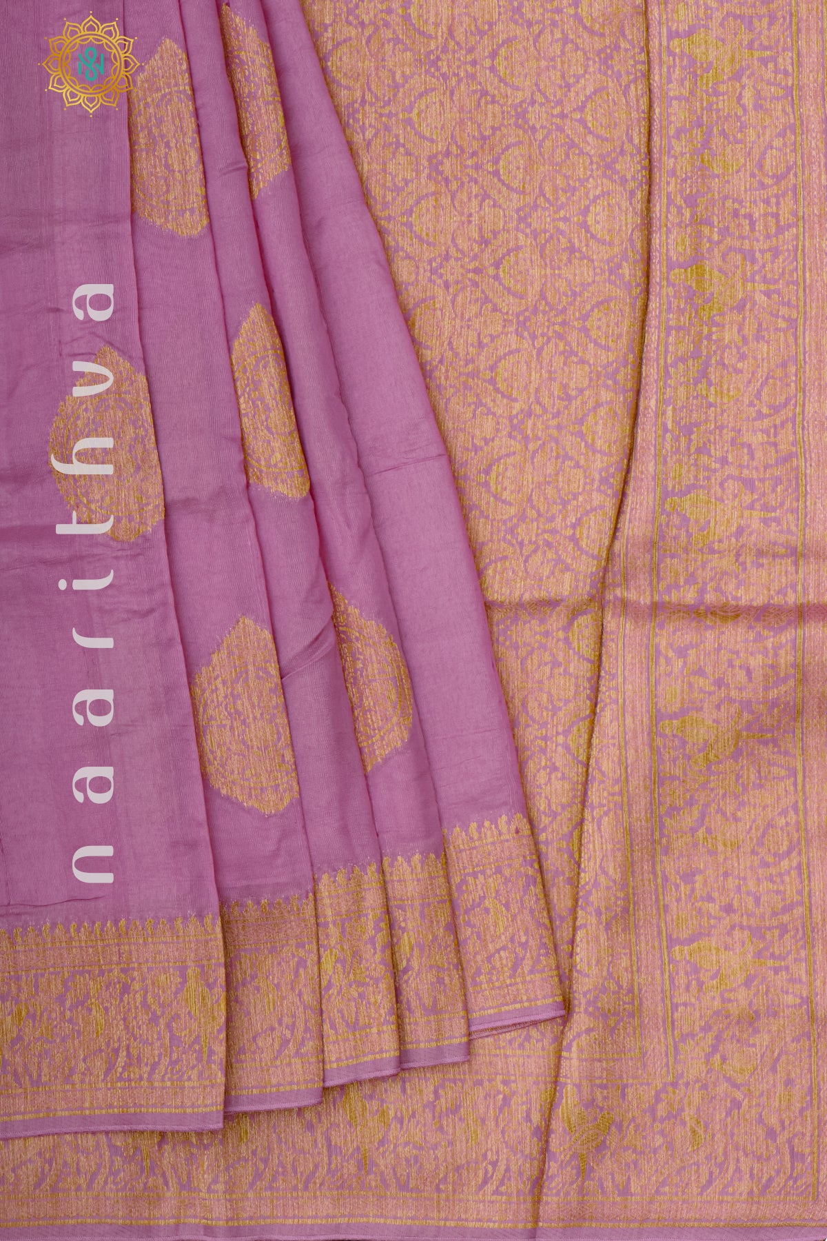 LAVENDER - SEMI RAW SILK