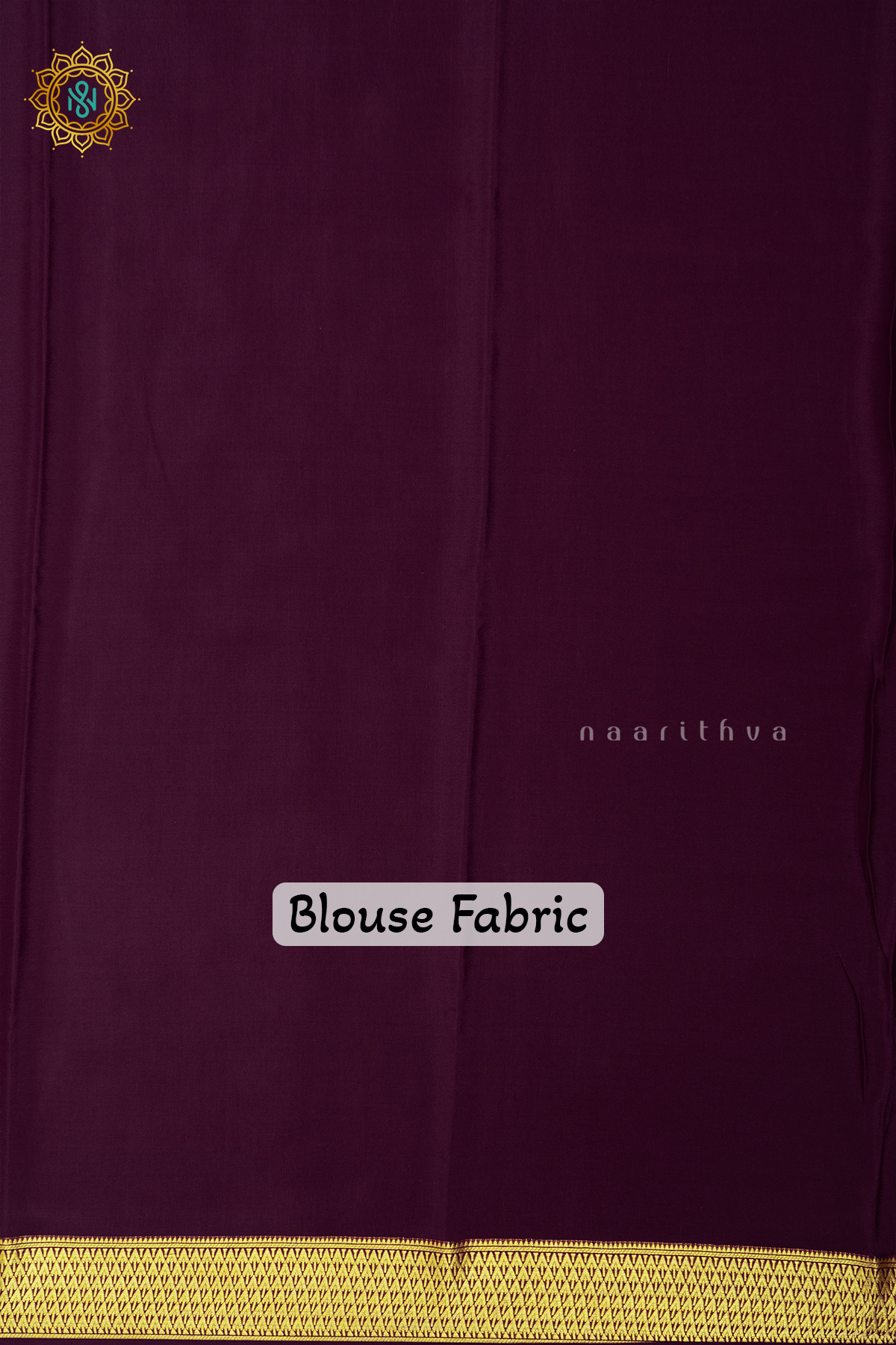 WINE - PURE MYSORE CREPE SILK