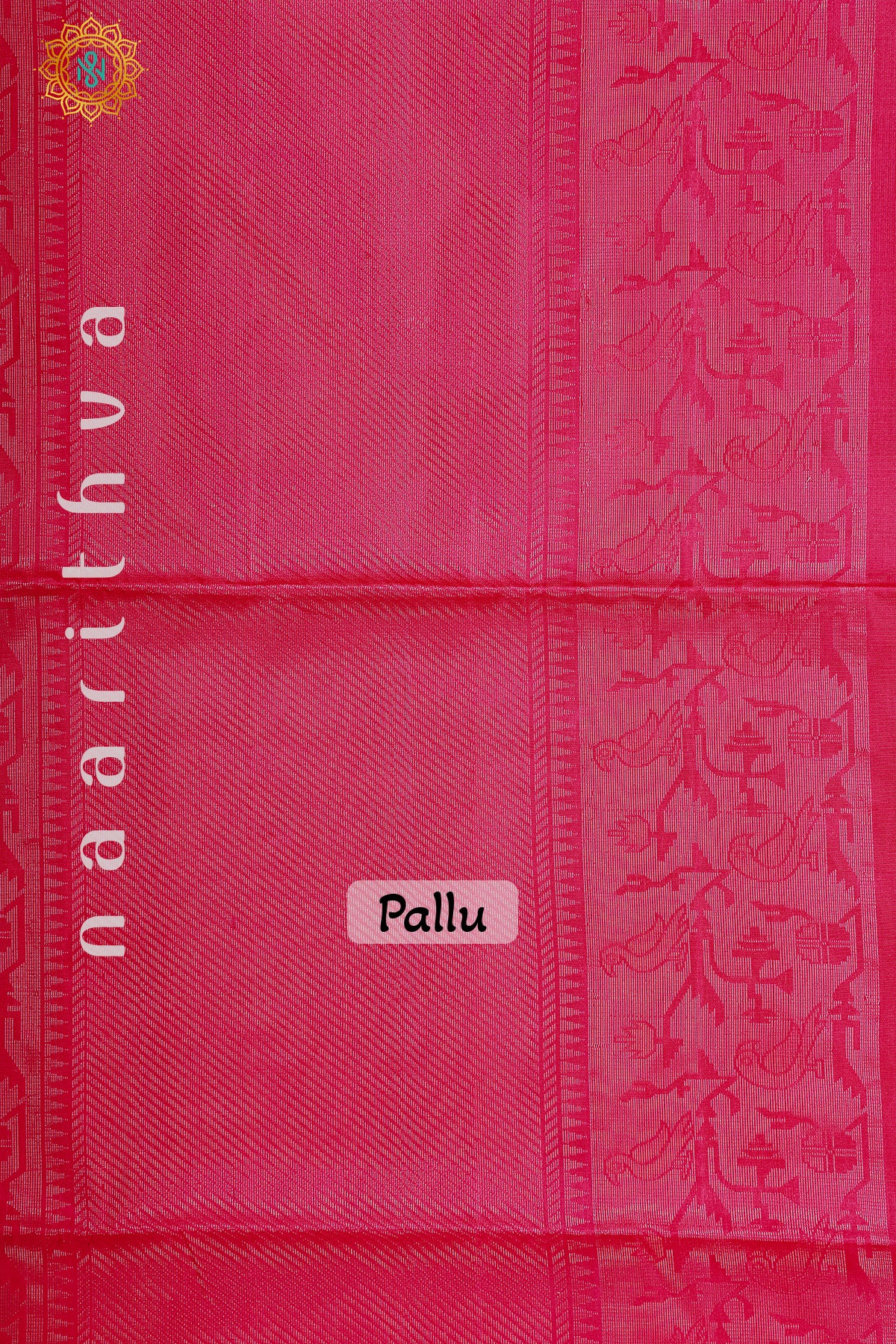 PEACOCK BLUE WITH PINK - PURE KANJIVARAM SOFT SILK