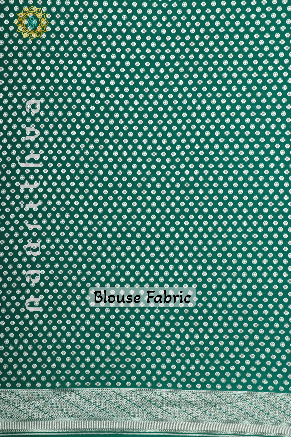 PINK WITH GREEN - PURE BANARASI CREPE