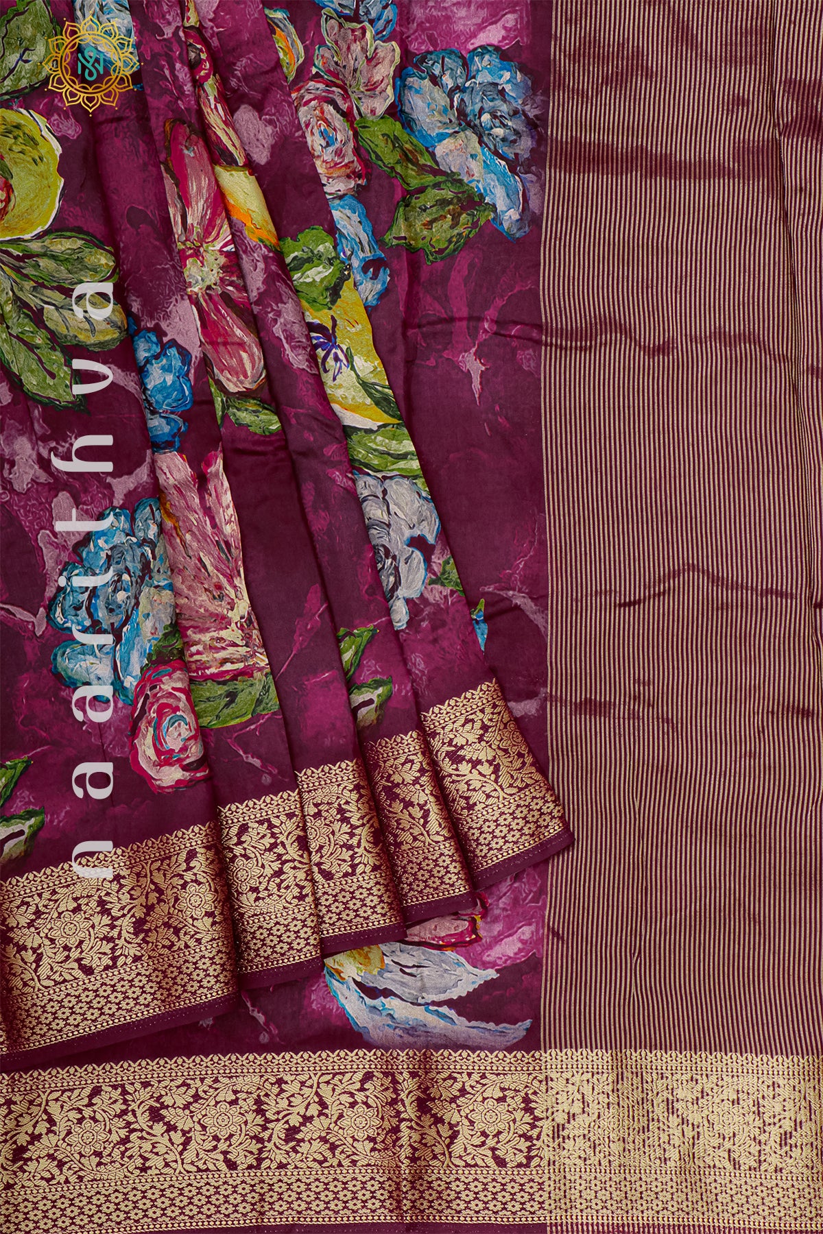 MAGENTA - SEMI CREPE SILK