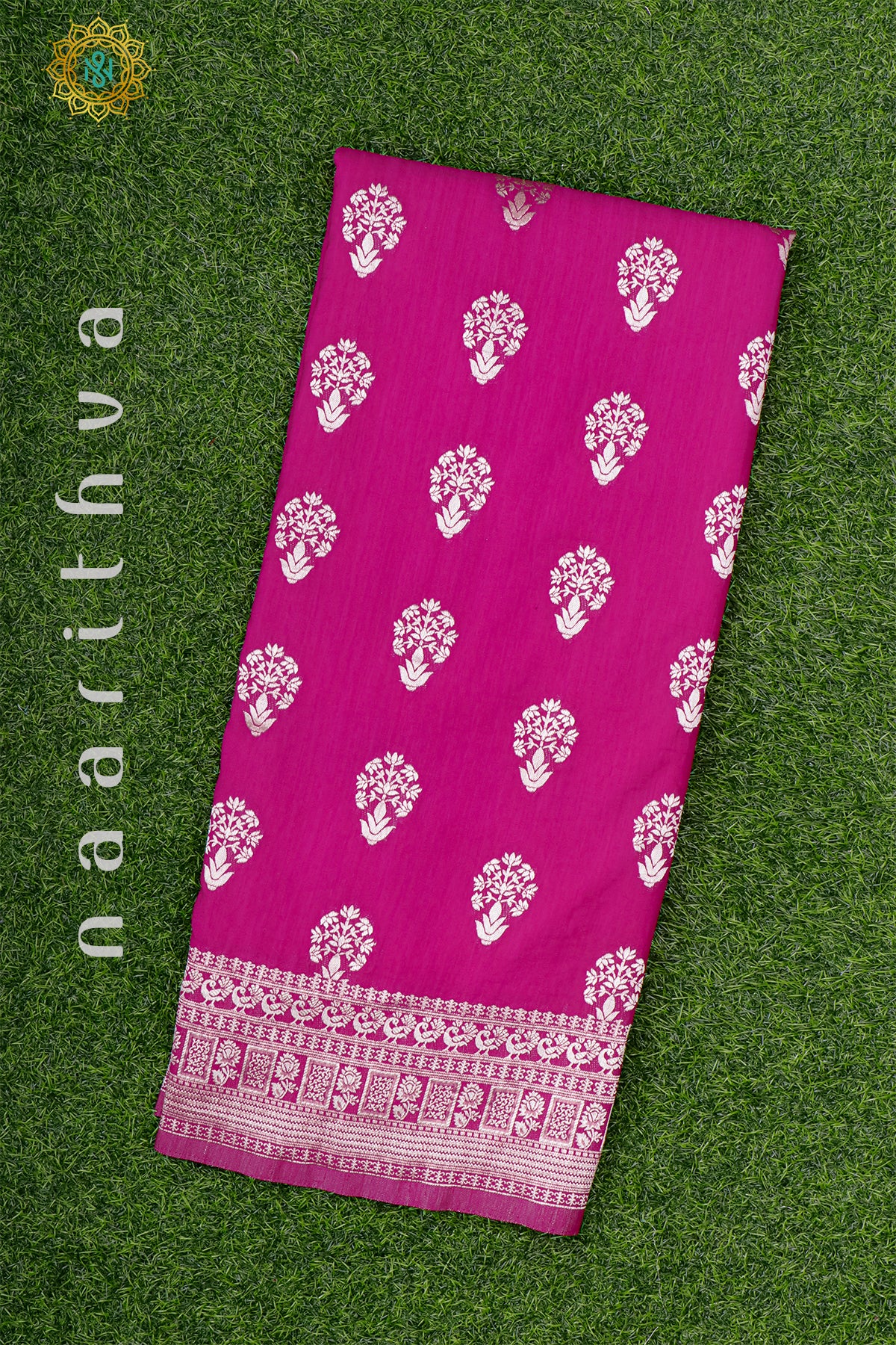 PINK - SEMI TUSSAR GEORGETTE