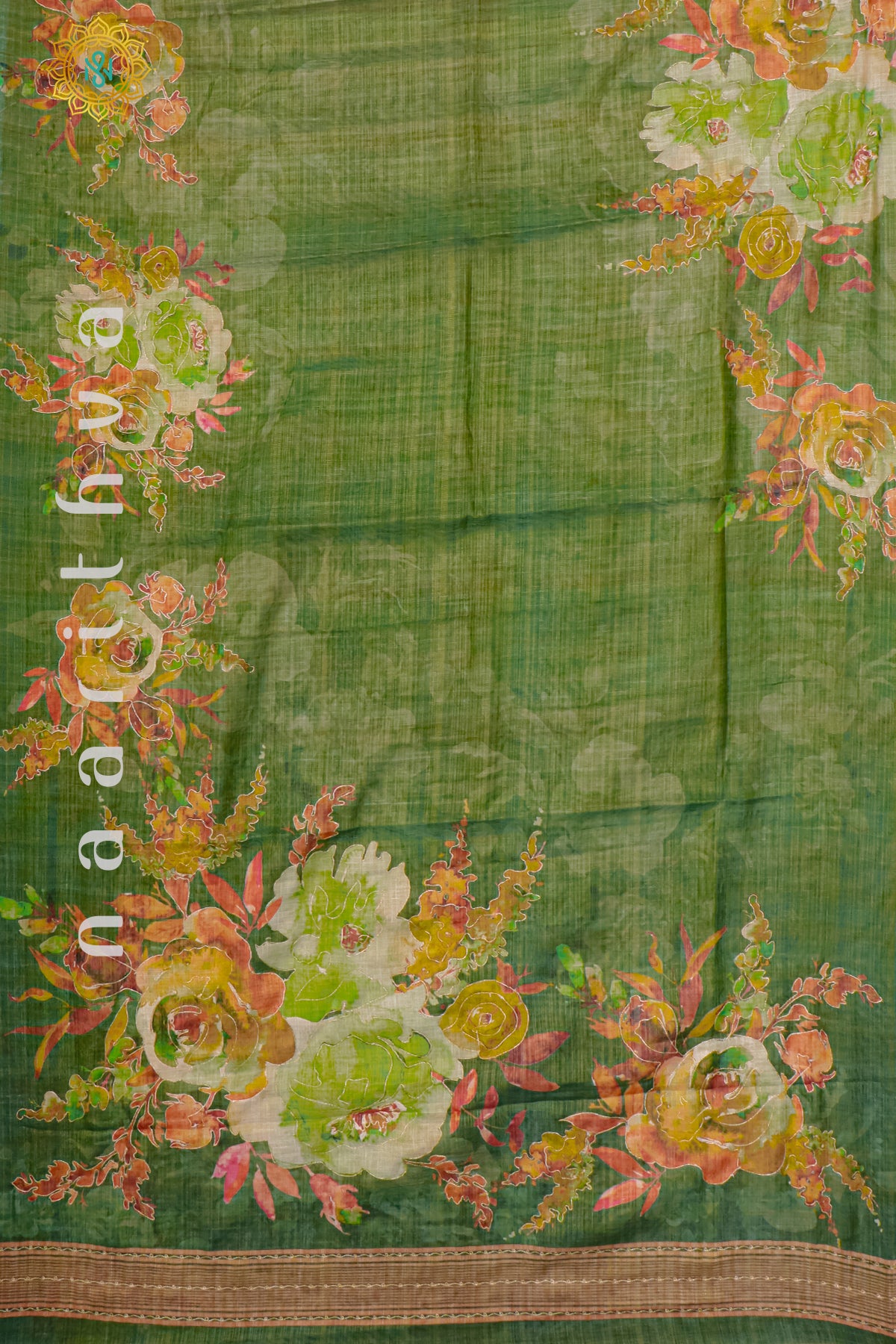 GREEN - LINEN TISSUE