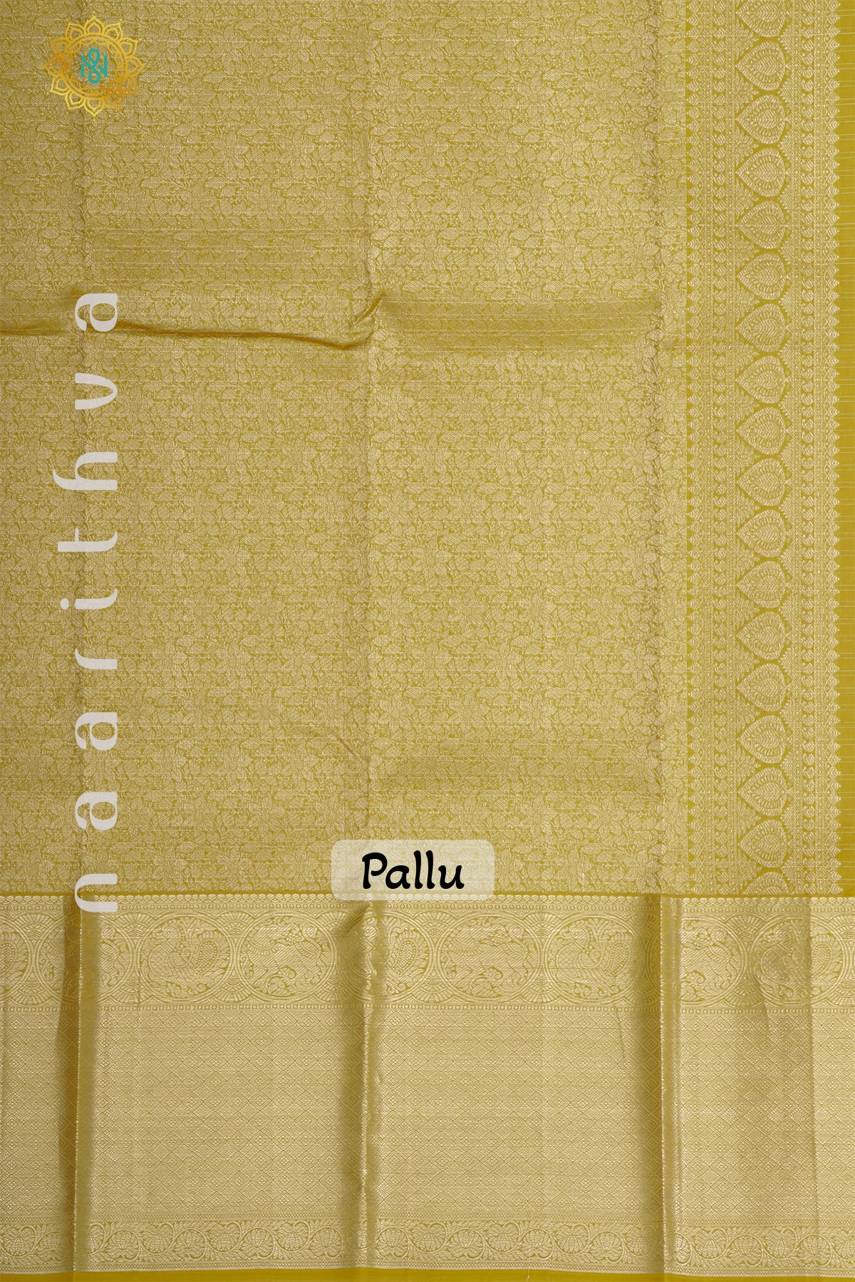 MUSTARD YELLOW - PURE KANJIVARAM SILK