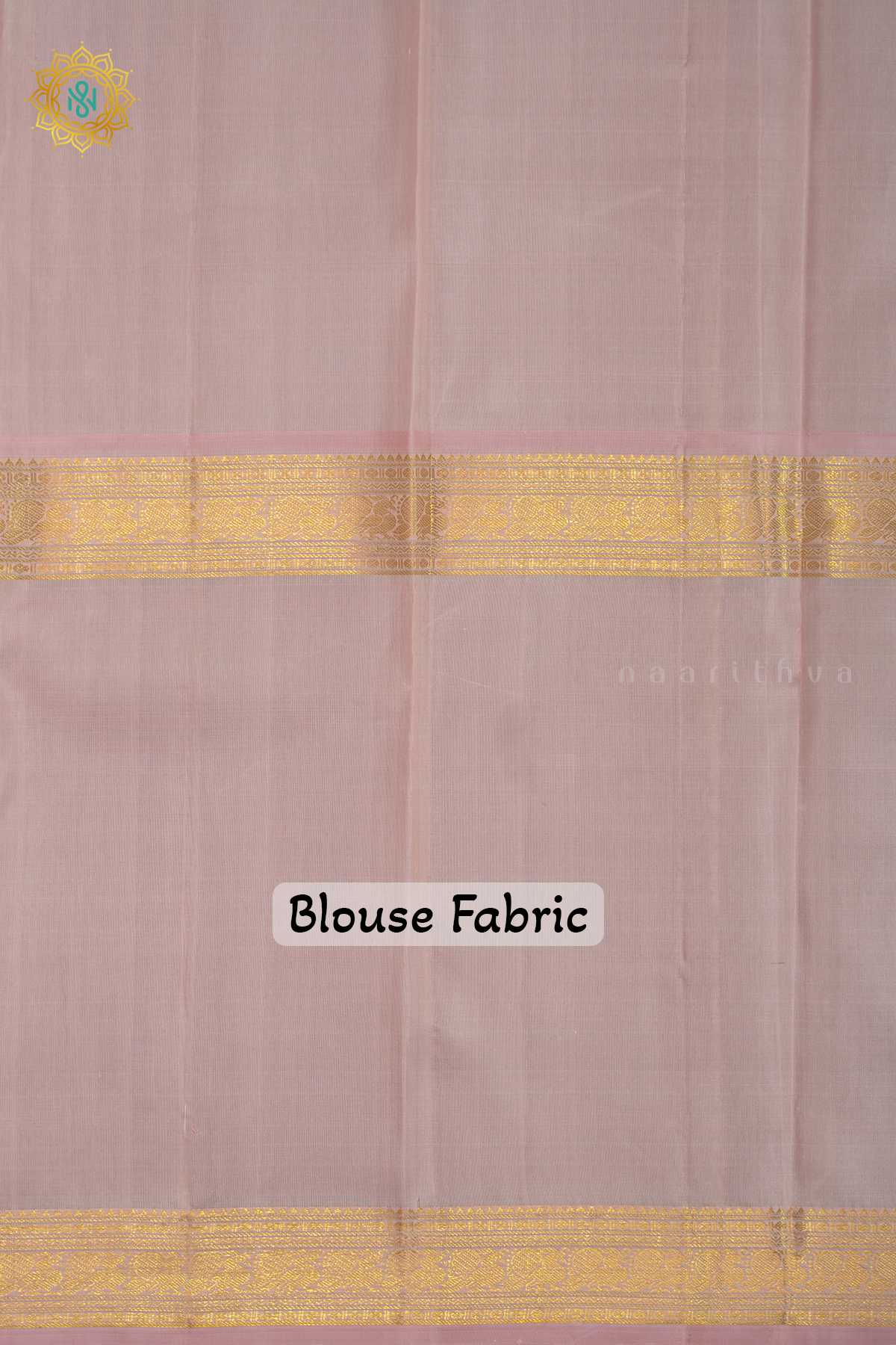 BOTTLE GREEN WITH PEACHISH PINK - PURE KANJIVARAM SILK