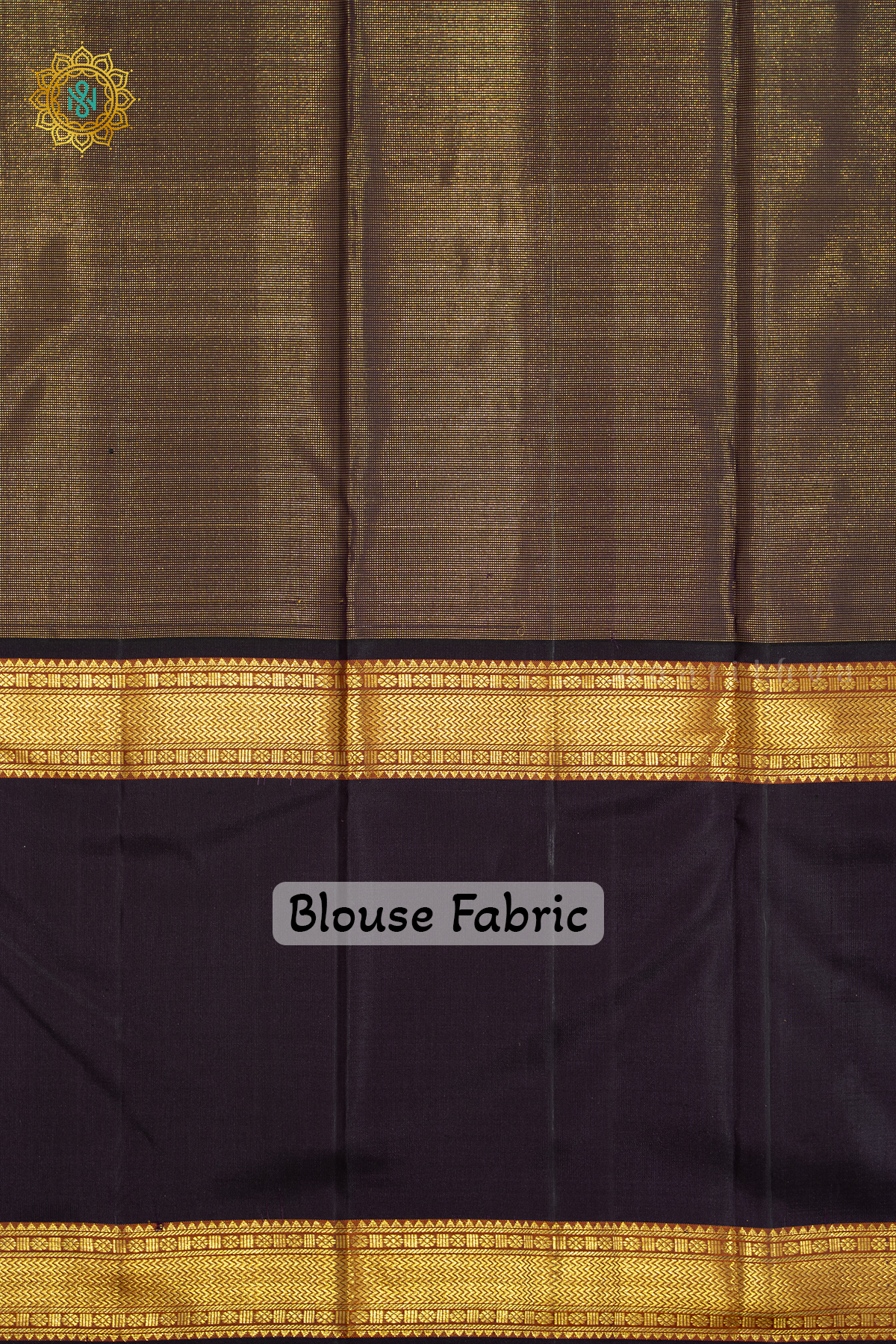 AQUA BLUE WITH DEEP WINE - PURE KANJIVARAM SILK