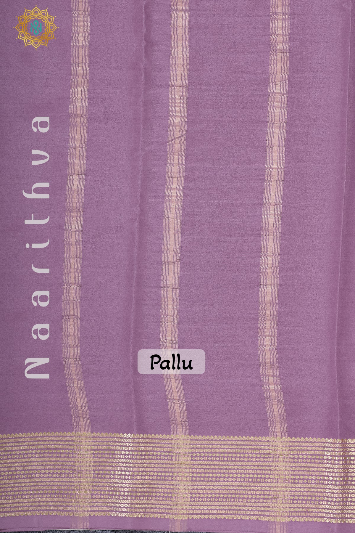 LAVENDER - PURE MYSORE CREPE SILK