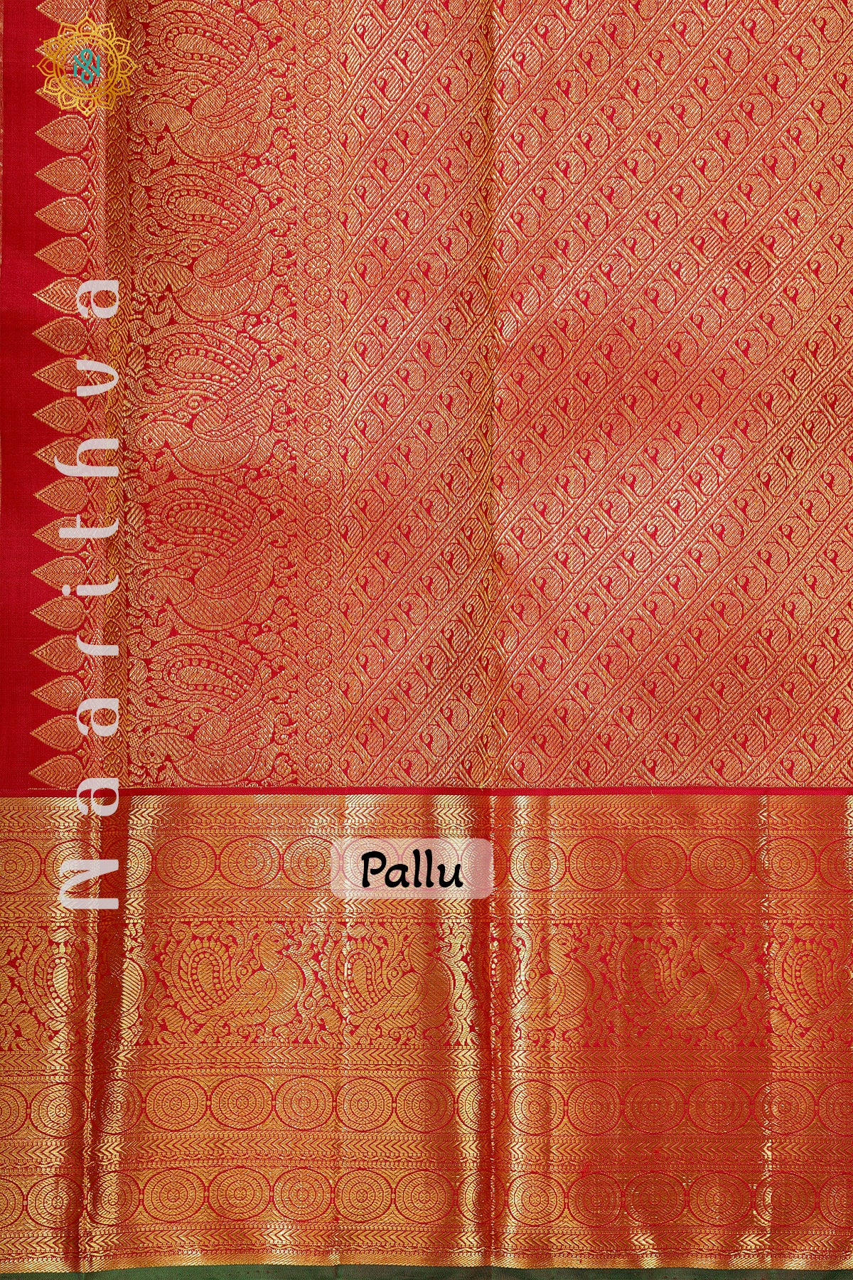 CREAM WITH MAGENTA - PURE KANJIVARAM SILK