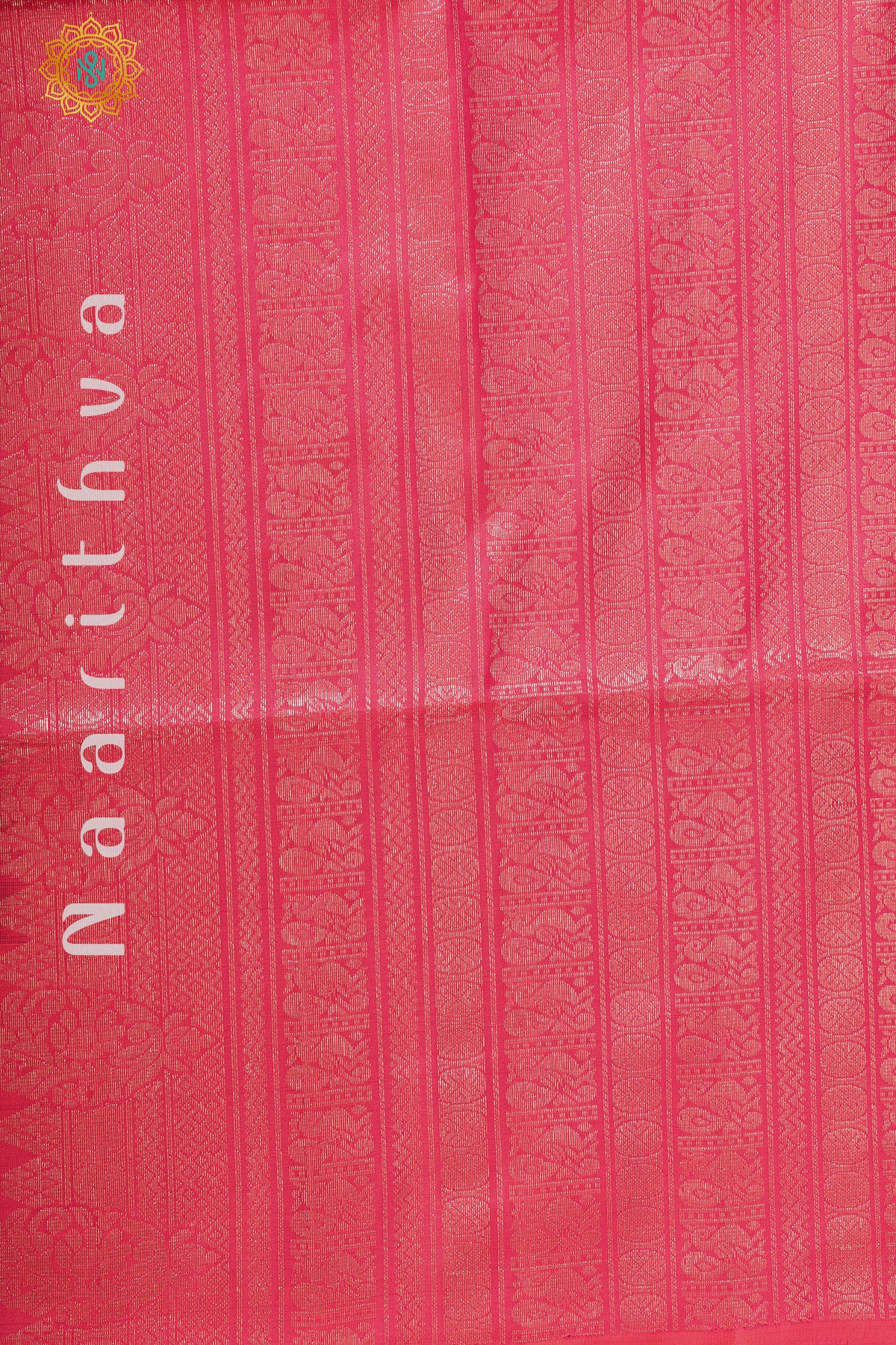 BLUE WITH PINK - PURE KANJIVARAM SOFT SILK