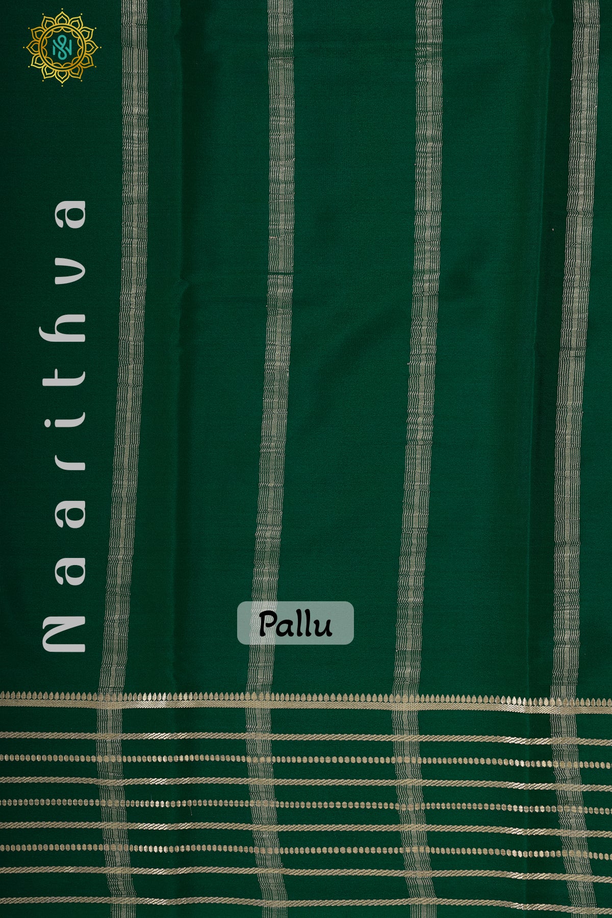 GREEN - PURE MYSORE CREPE SILK