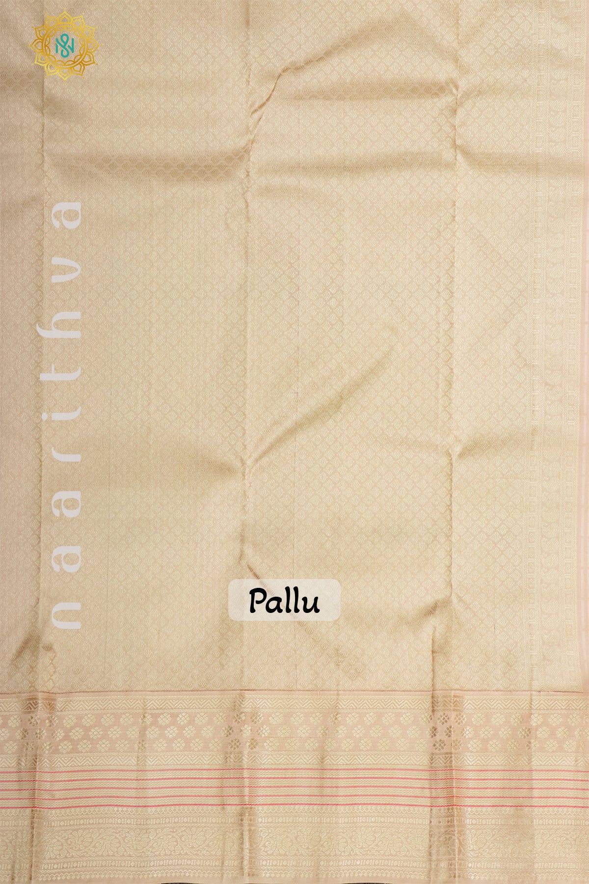 LIGHT PINK WITH BIEGE - PURE KANJIVARAM SILK