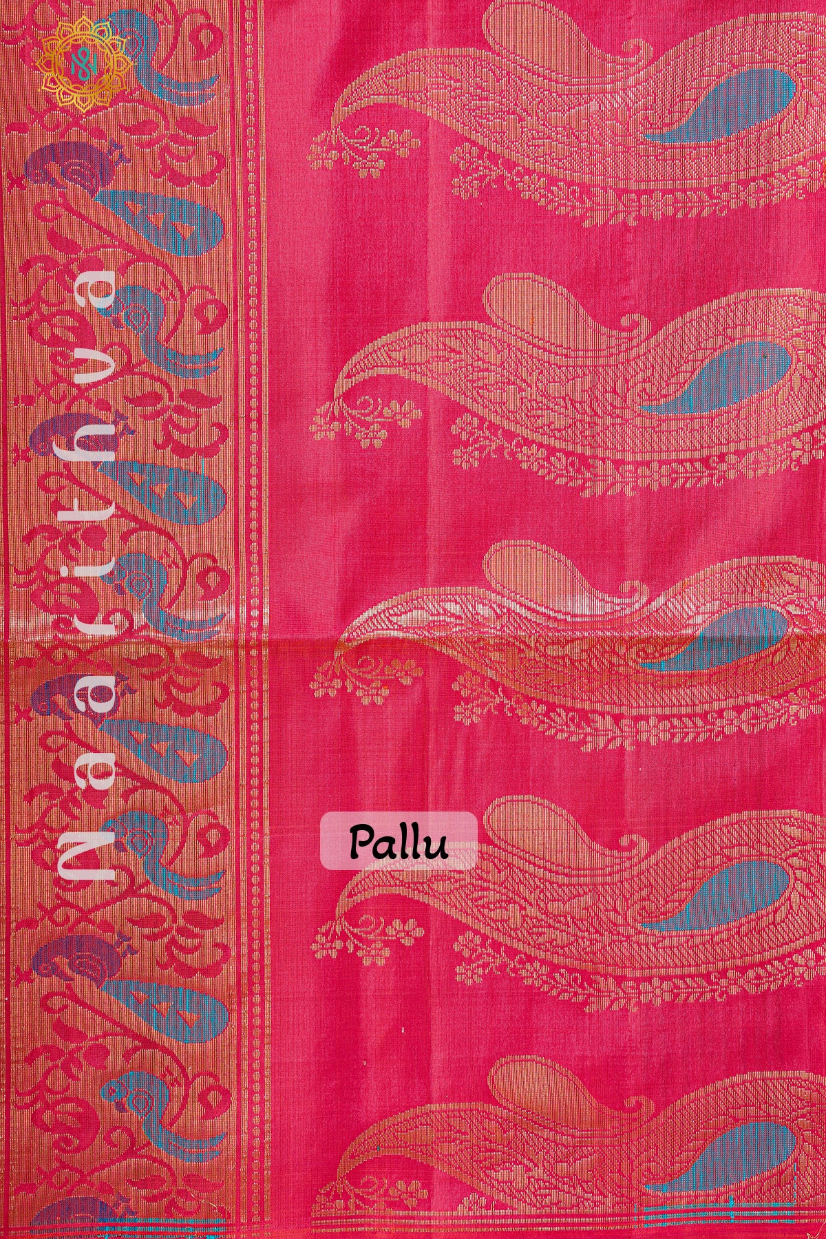 YELLOW WITH PINK - PURE KANJIVARAM SOFT SILK