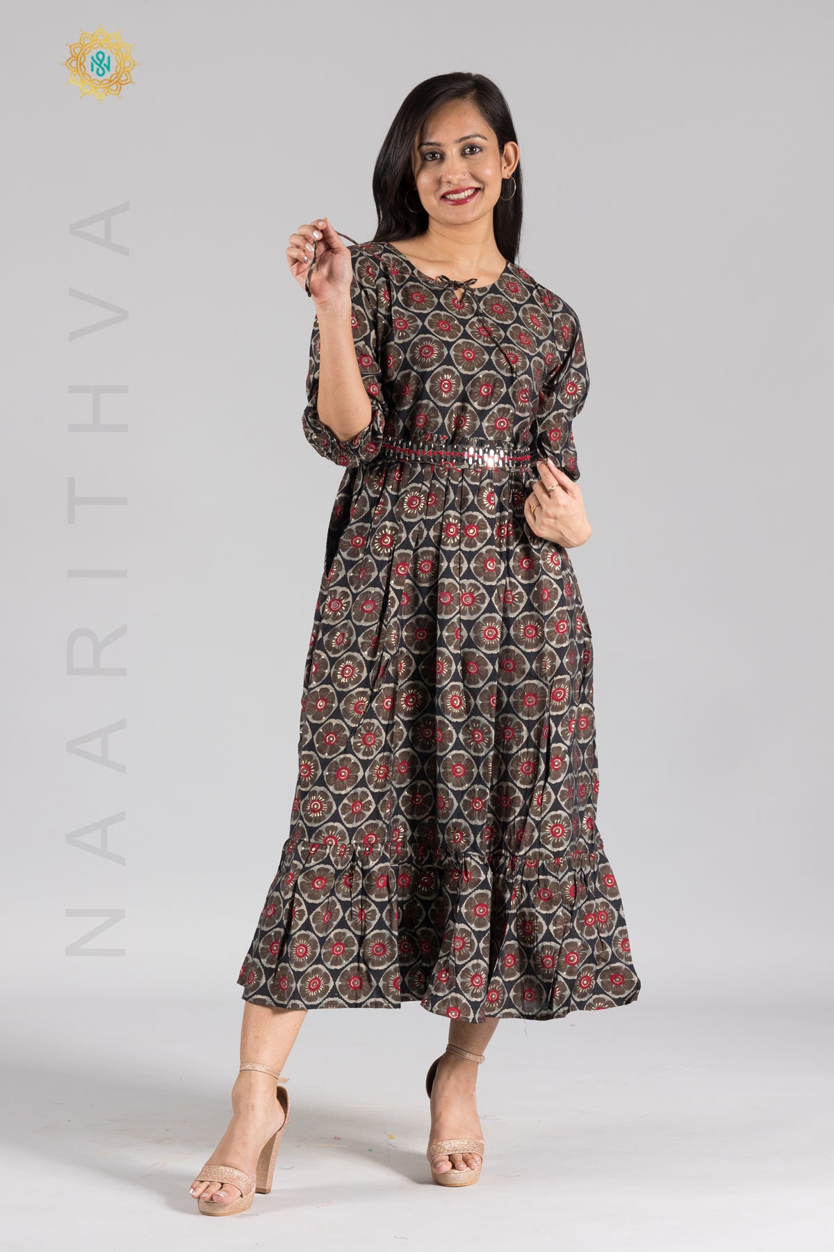 Designer Printed Double Layered Kurti, Size: XL & XXL at Rs 750 in Surat