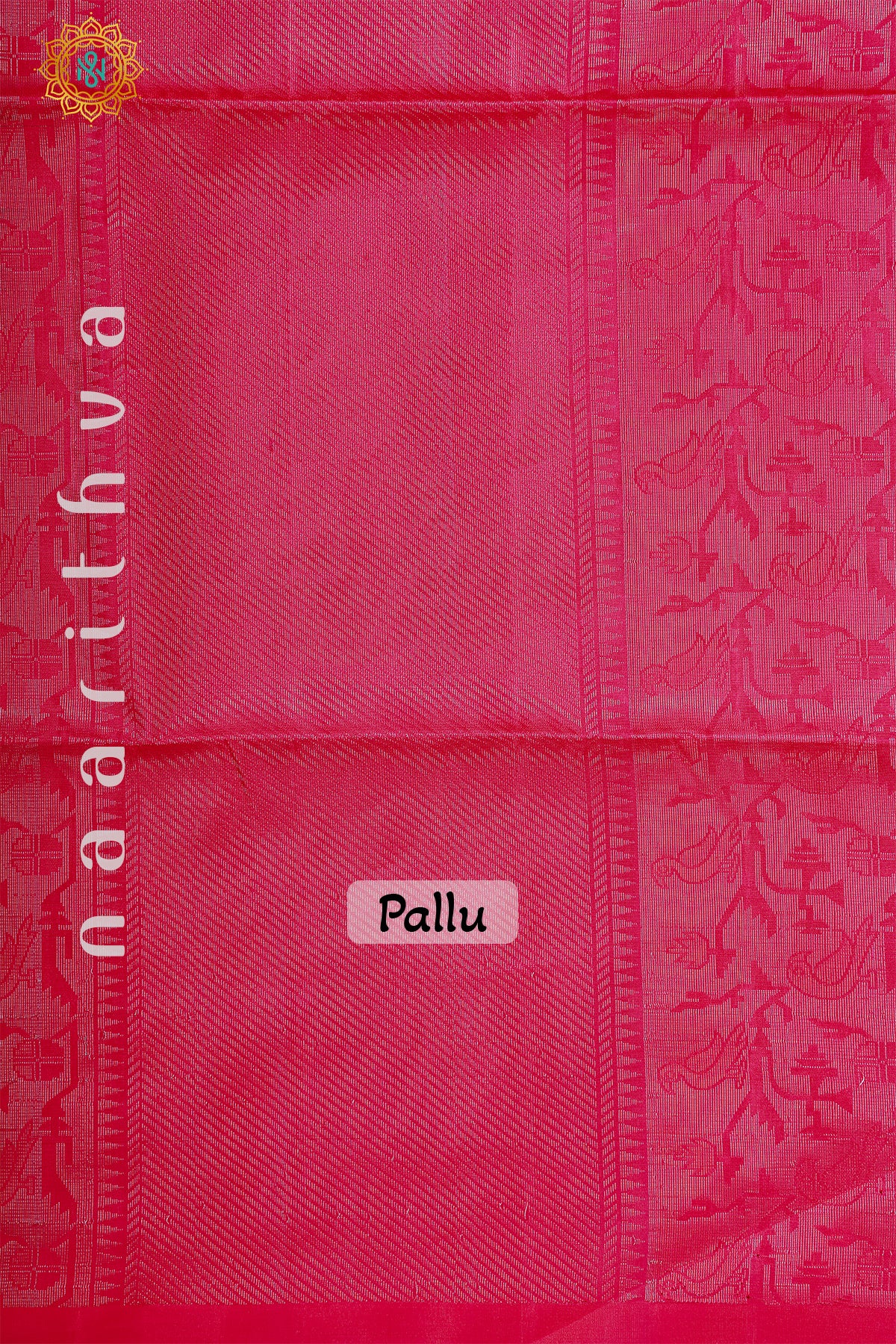 PEACOCK BLUE WITH PINK - PURE KANJIVARAM SOFT SILK