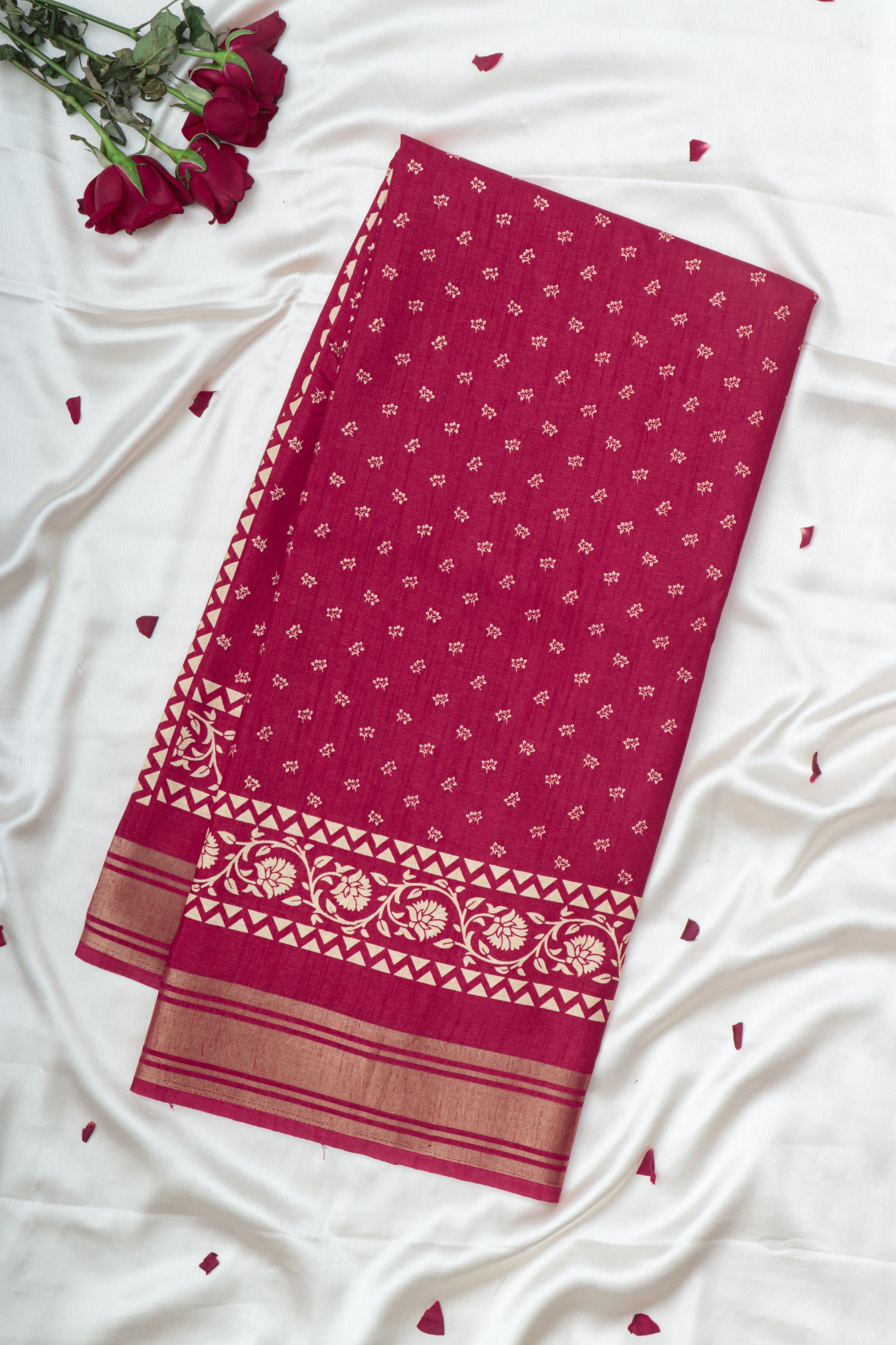 RED - SEMI DOLA SILK