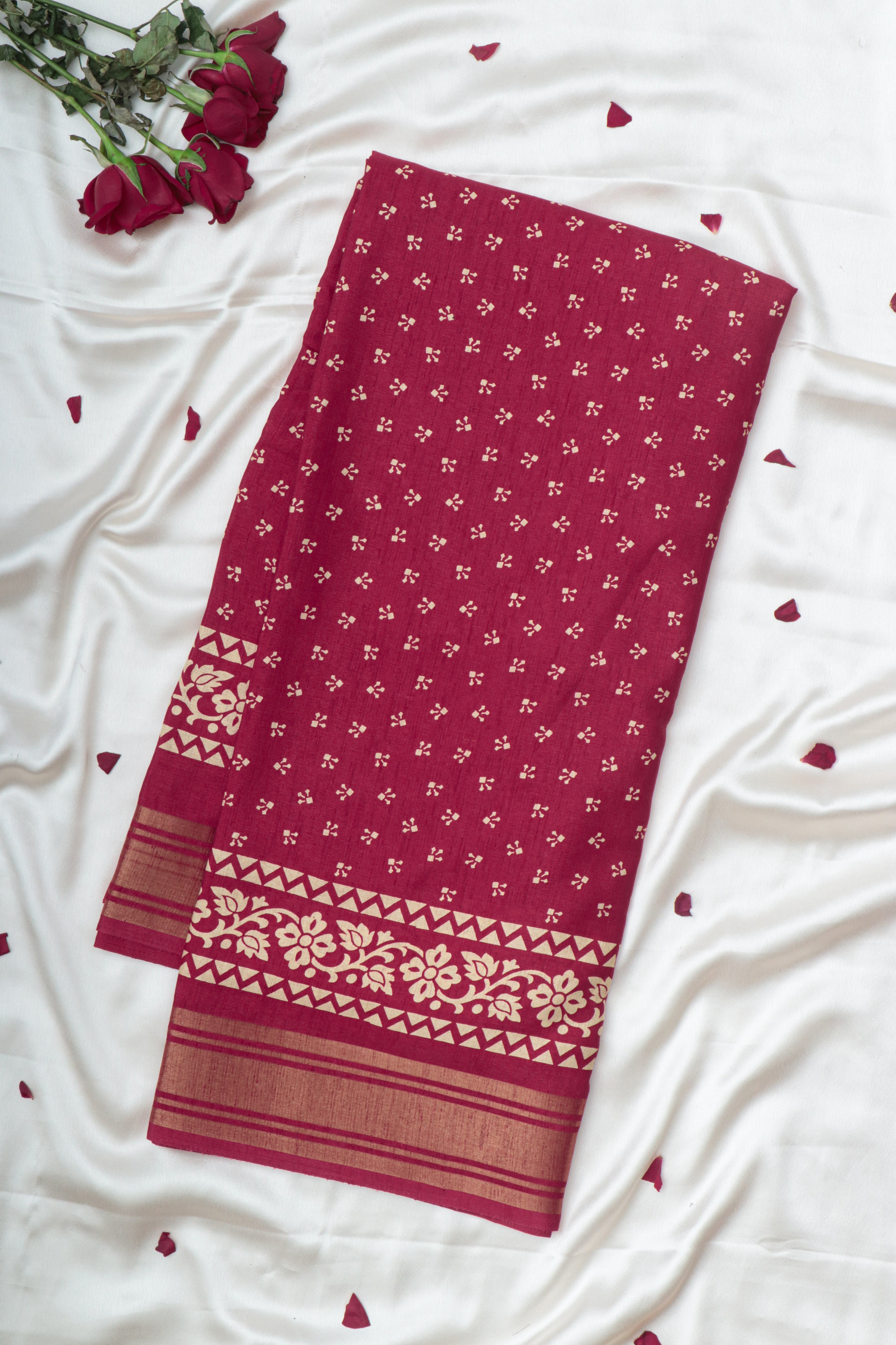 RED - SEMI DOLA SILK