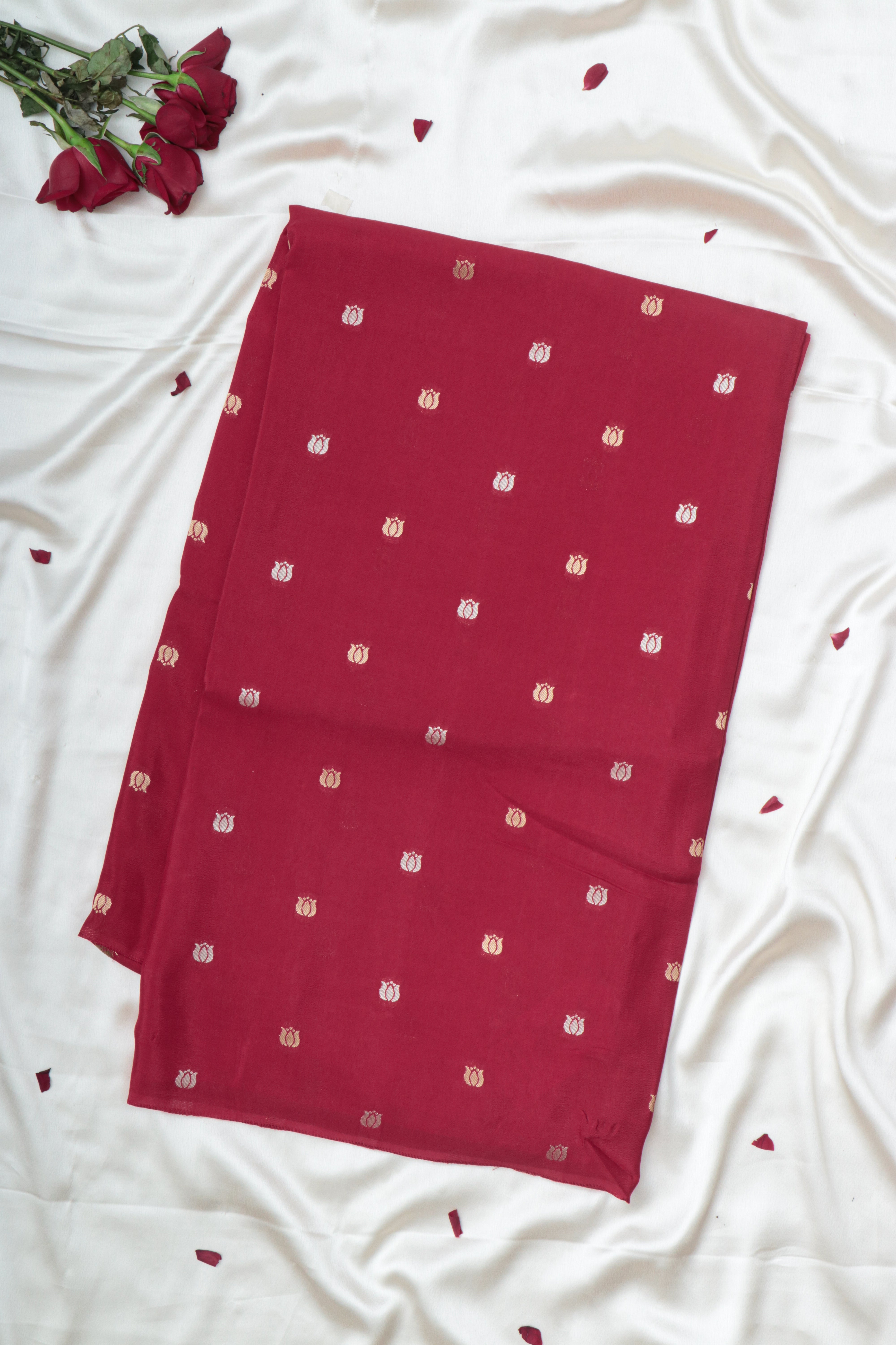 RED - DOLA SILK