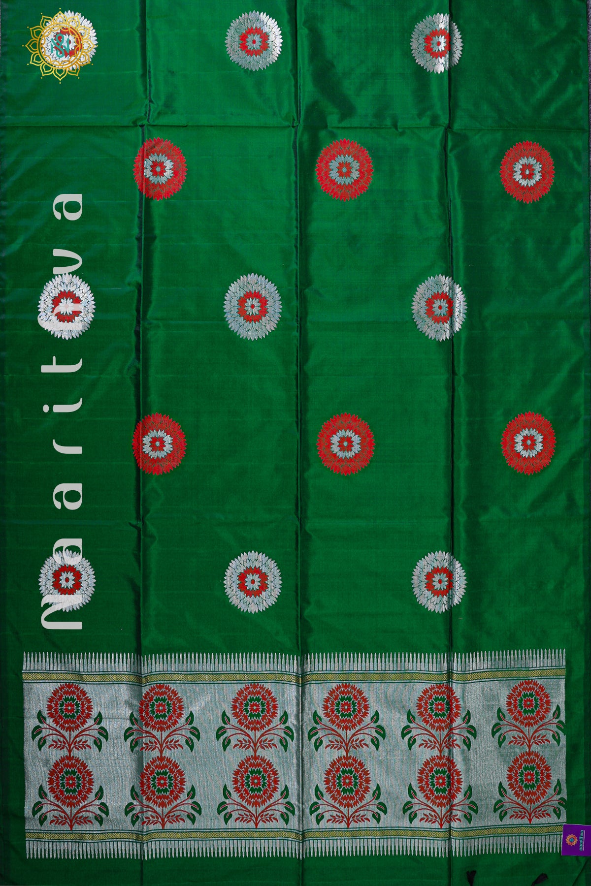 GREEN - PURE KANJIVARAM SOFT SILK