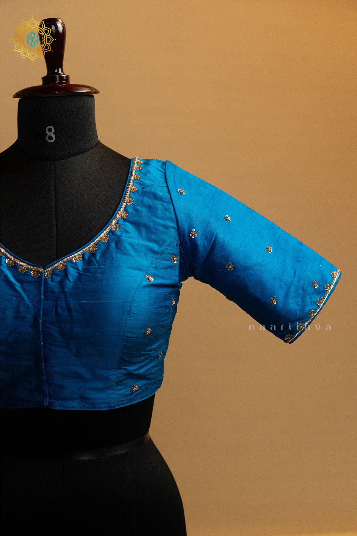 SKY BLUE - READYMADE BLOUSE