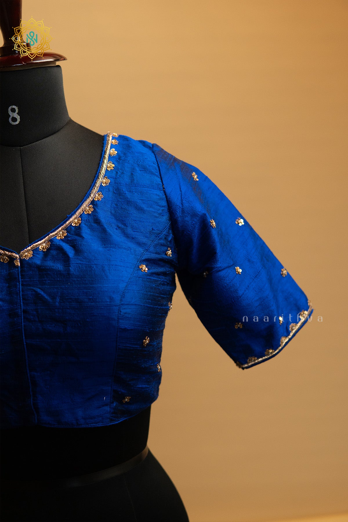ROYAL BLUE - READYMADE BLOUSE
