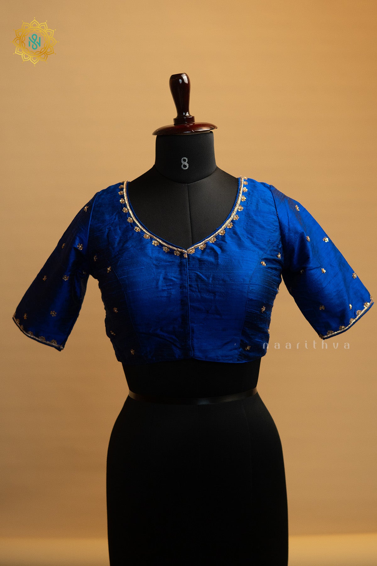 ROYAL BLUE - READYMADE BLOUSE
