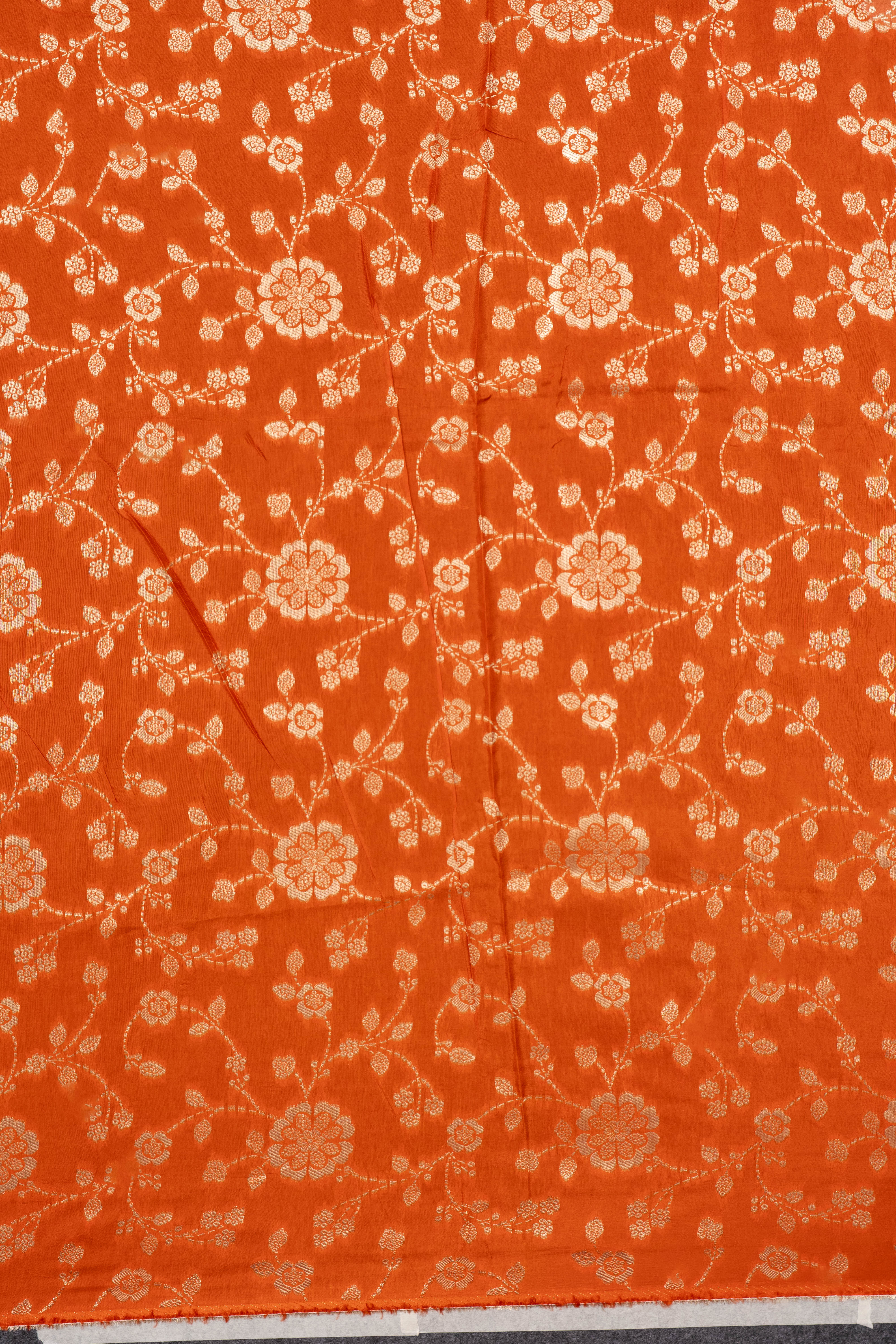 ORANGE - SEMI CREPE SILK