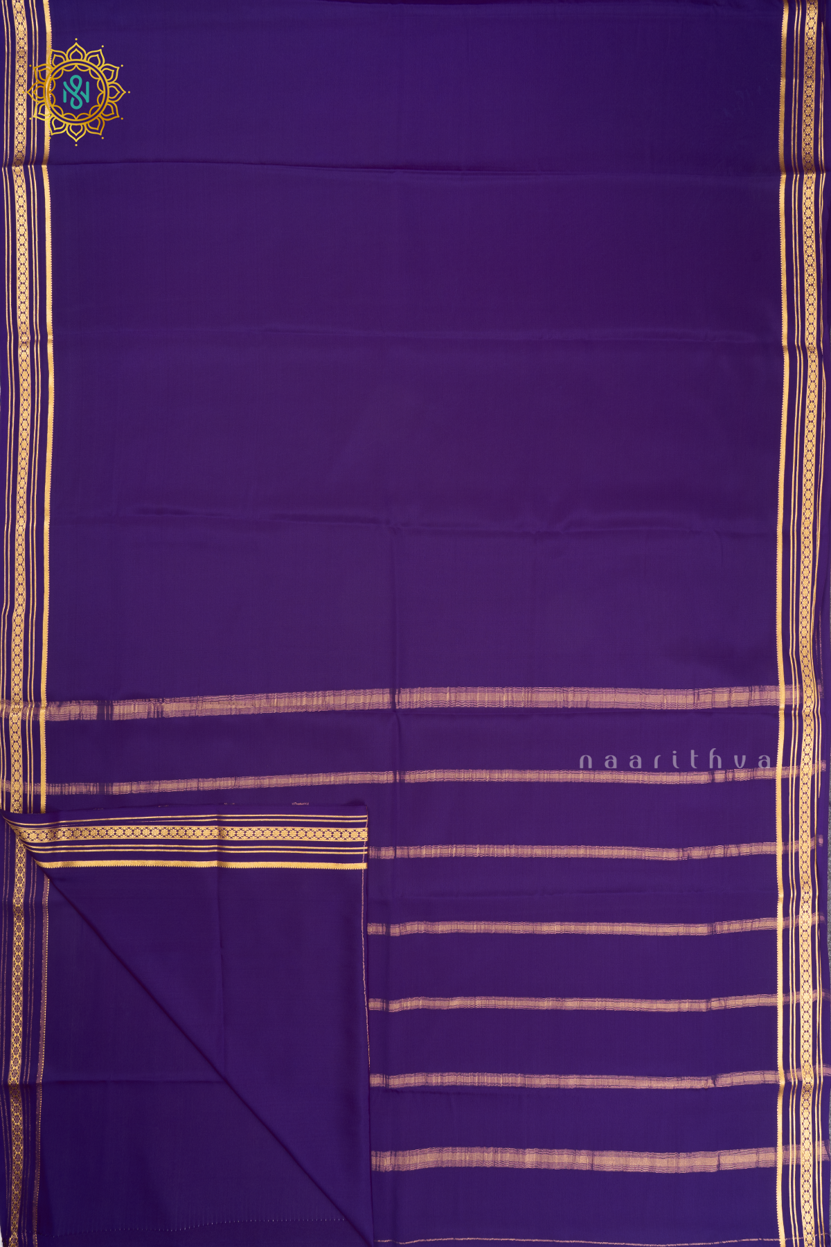 PURPLE - PURE MYSORE CREPE SILK